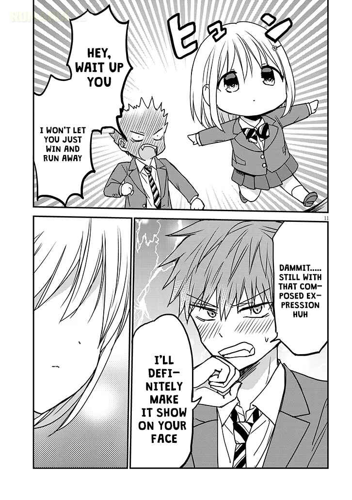 Kao ni Denai Kashiwada-san to Kao ni Deru Oota-kun + Chapter 36 - Page 12