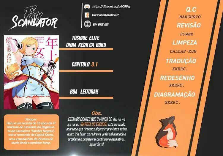 Toshiue Elite Onna Kishi ga Boku no Mae de dake Kawaii Chapter 3.1 - Page 1