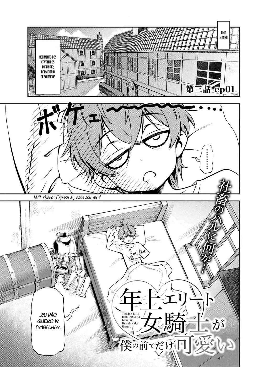 Toshiue Elite Onna Kishi ga Boku no Mae de dake Kawaii Chapter 3.1 - Page 2
