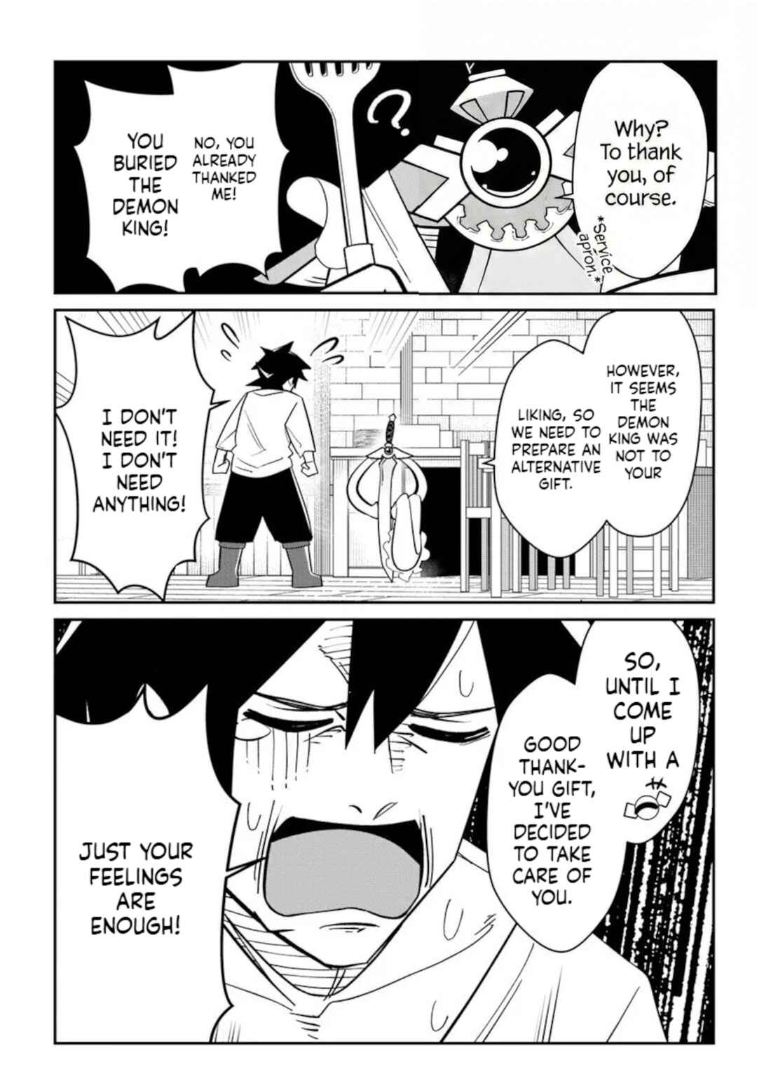Senjitsu Yuusha kara Tasukete Itadaita Seiken desu ga Chapter 1 - Page 23