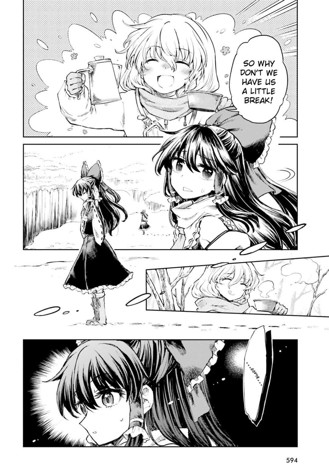 Touhou Suichouka: Lotus Eater-tachi no Suisei Chapter 48 - Page 8