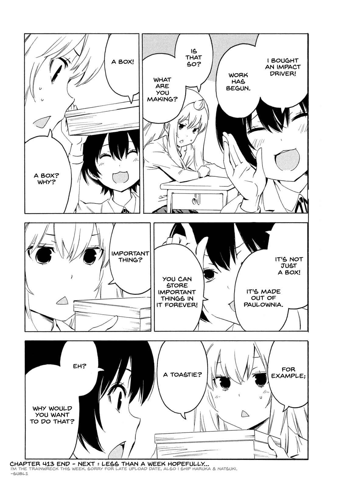 Minami-ke Chapter 413 - Page 8