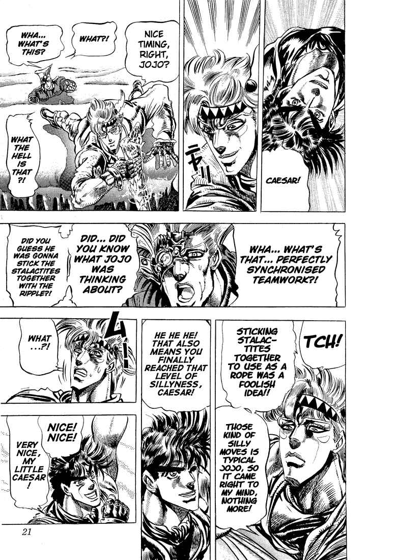 JoJo no Kimyou na Bouken: Part 2 - Sentou Chouryuu Chapter 43 - Page 14