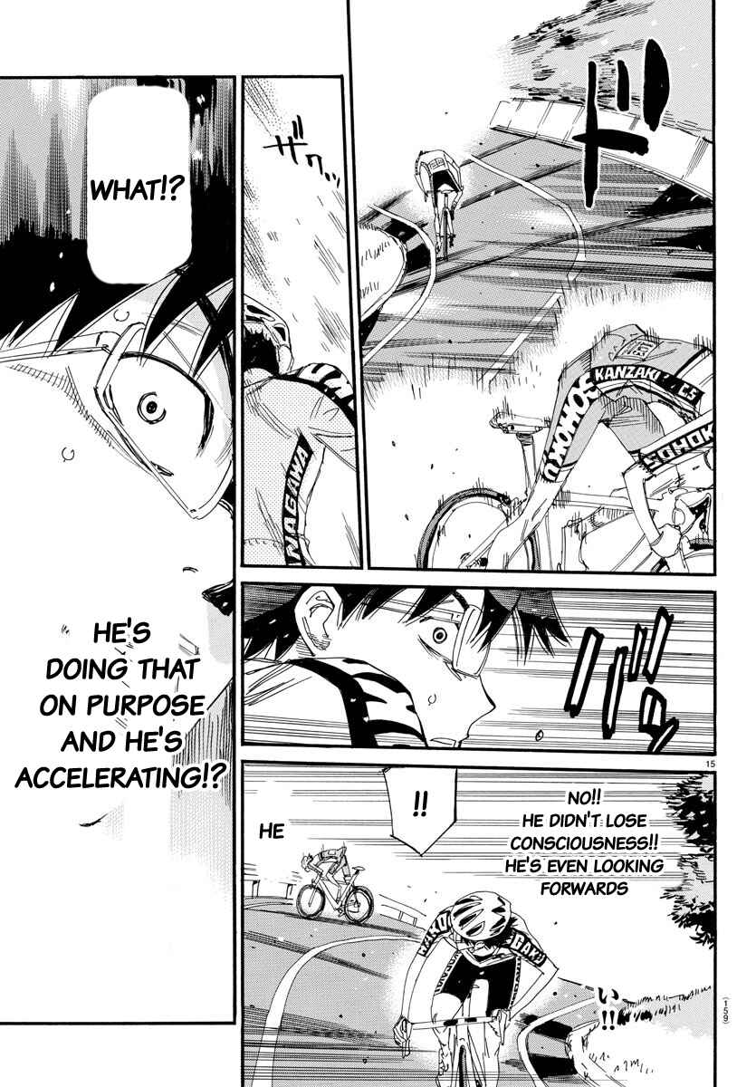 Yowamushi Pedal Chapter 623 - Page 15