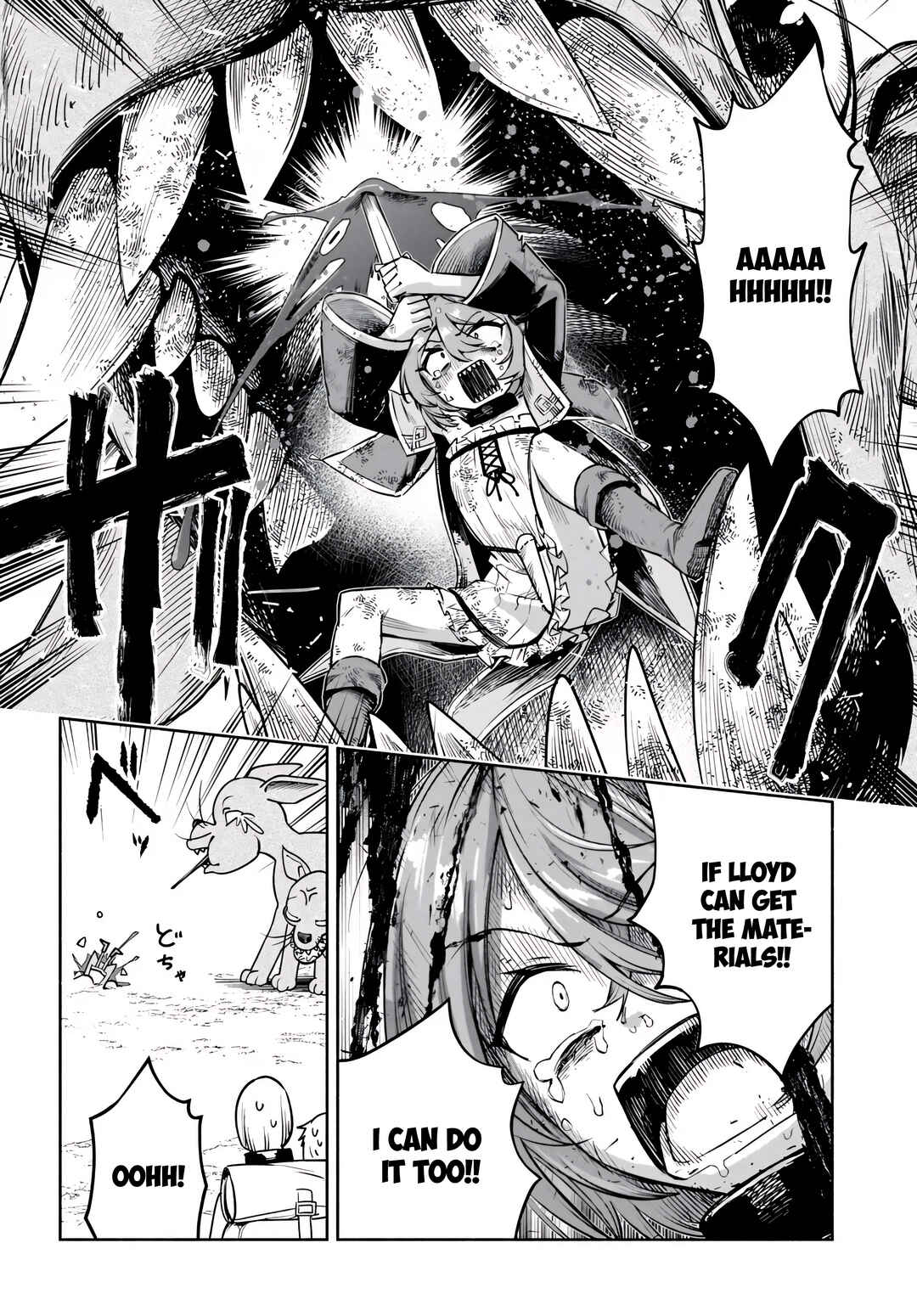 Ore Igai Dare mo Saishu Dekinai Sozai na no ni "Sozai Saishuritsu ga Hikui" to Pawahara suru Osananajimi Renkinjutsushi to Zetsuen shita Senzoku Madoushi, Henkyou no Machi de Slow Life wo Okuritai. Chapter 13 - Page 22