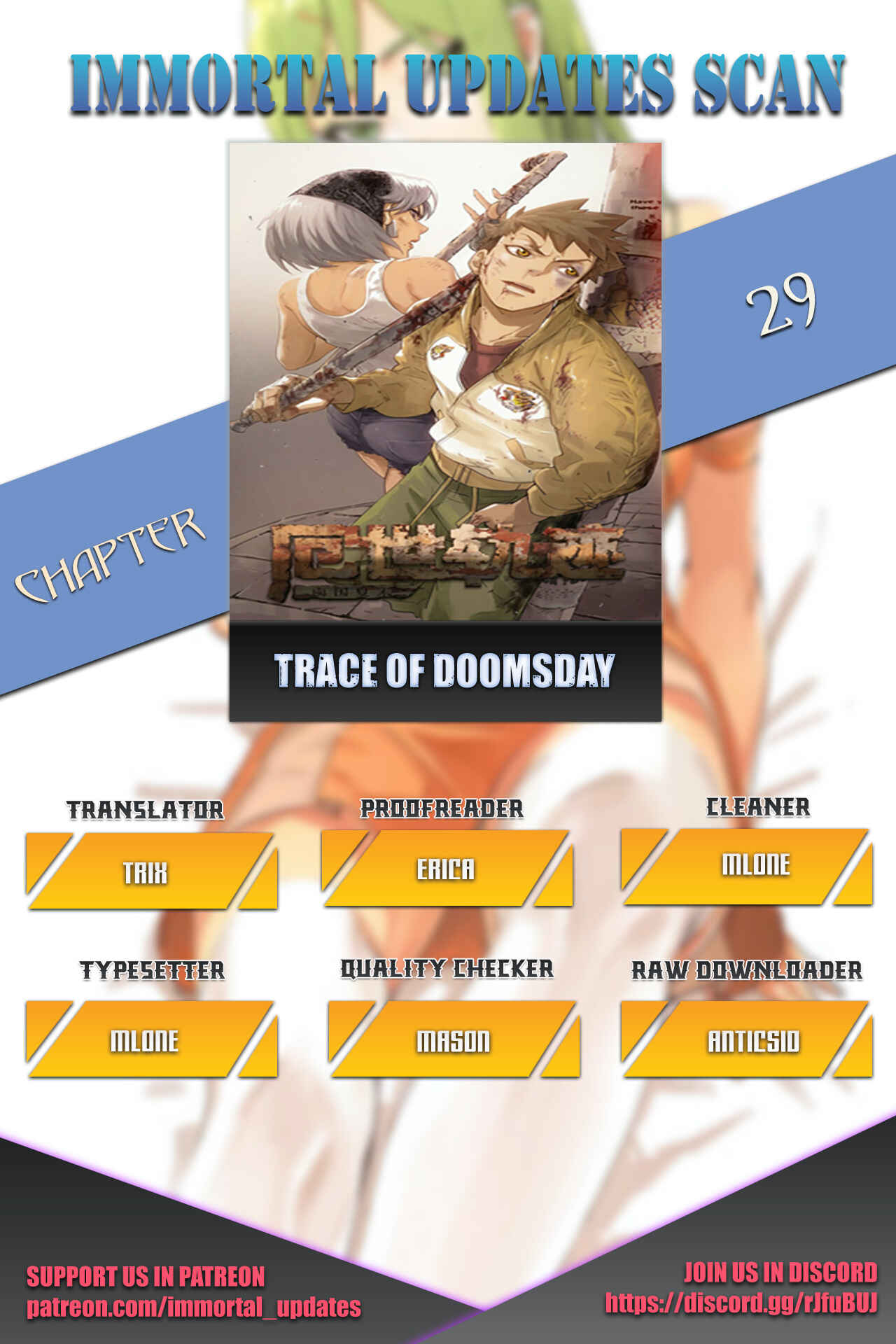 Trace of Doomsday Chapter 29 - Page 1