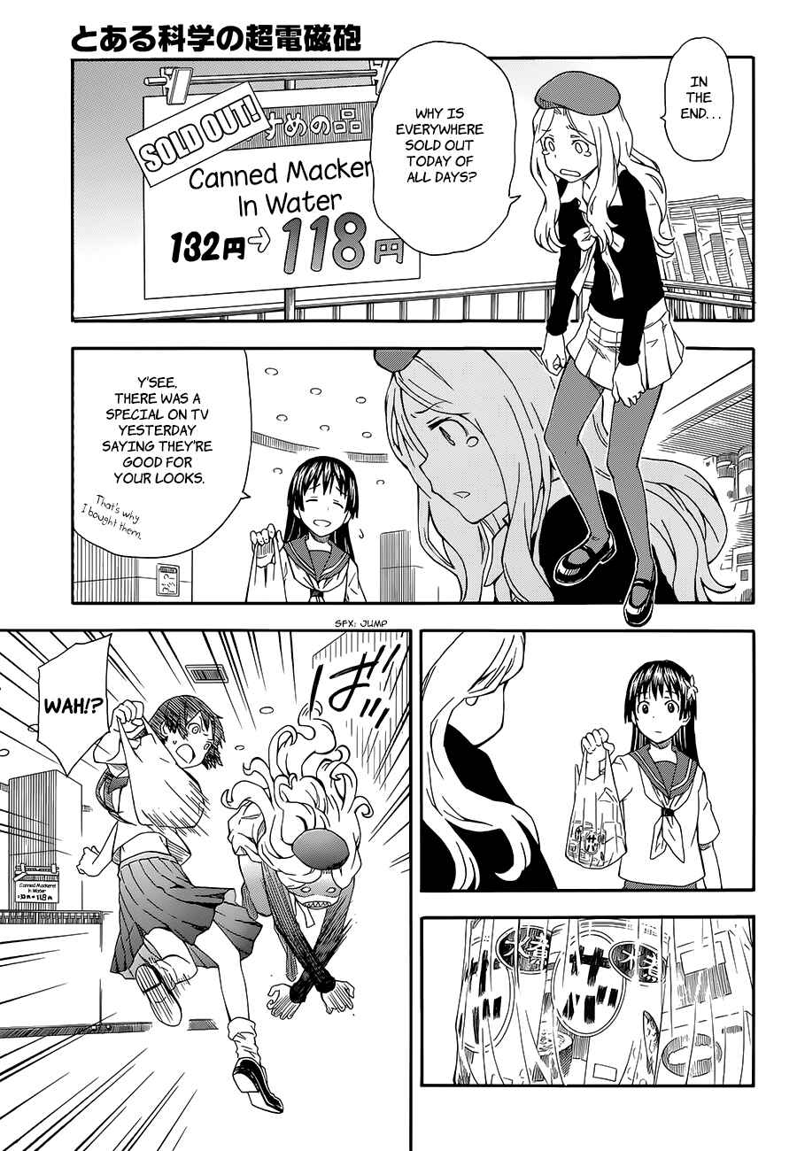 Toaru Majutsu no Index Gaiden: Toaru Kagaku no Railgun Chapter 80 - Page 3