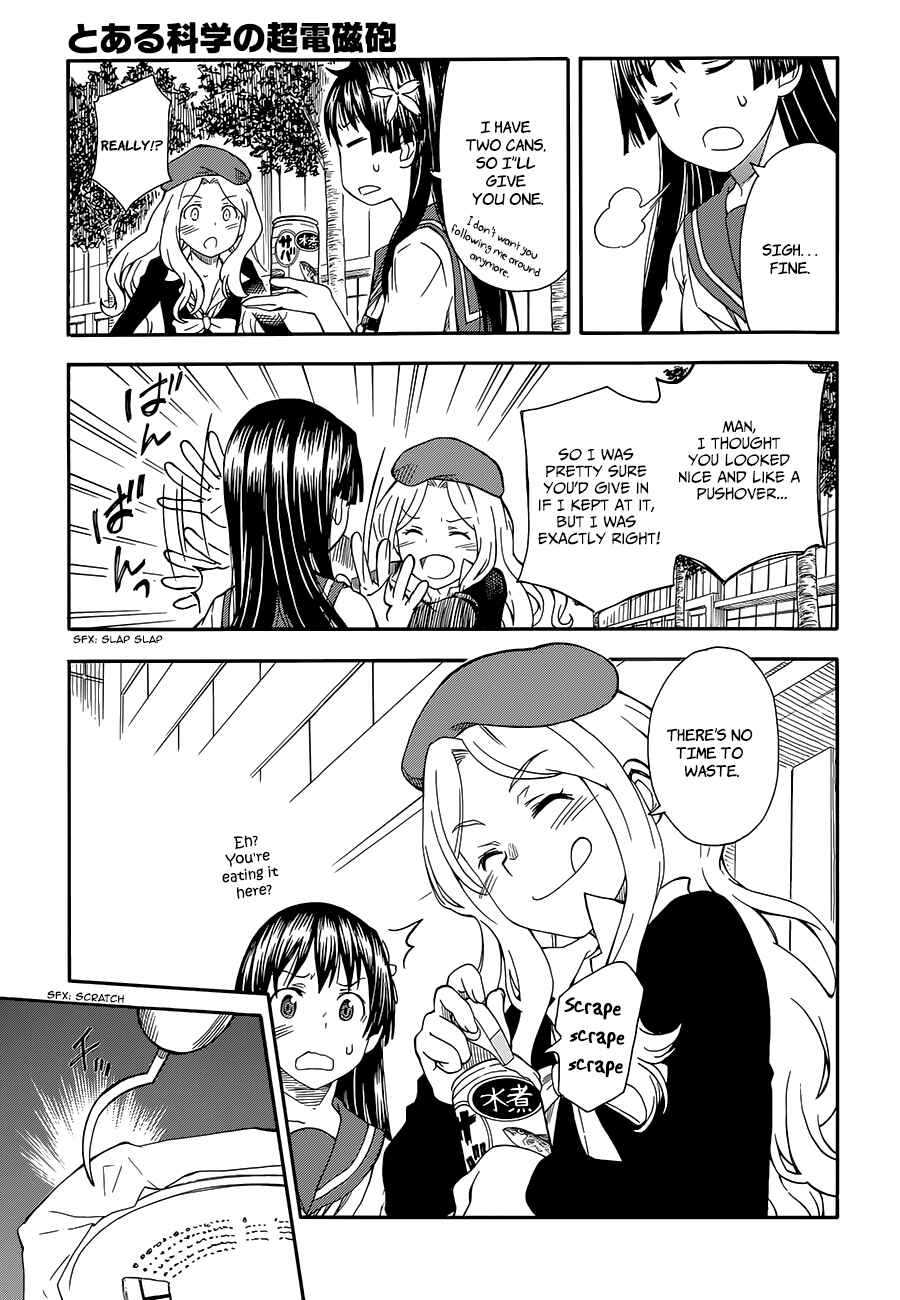 Toaru Majutsu no Index Gaiden: Toaru Kagaku no Railgun Chapter 80 - Page 7