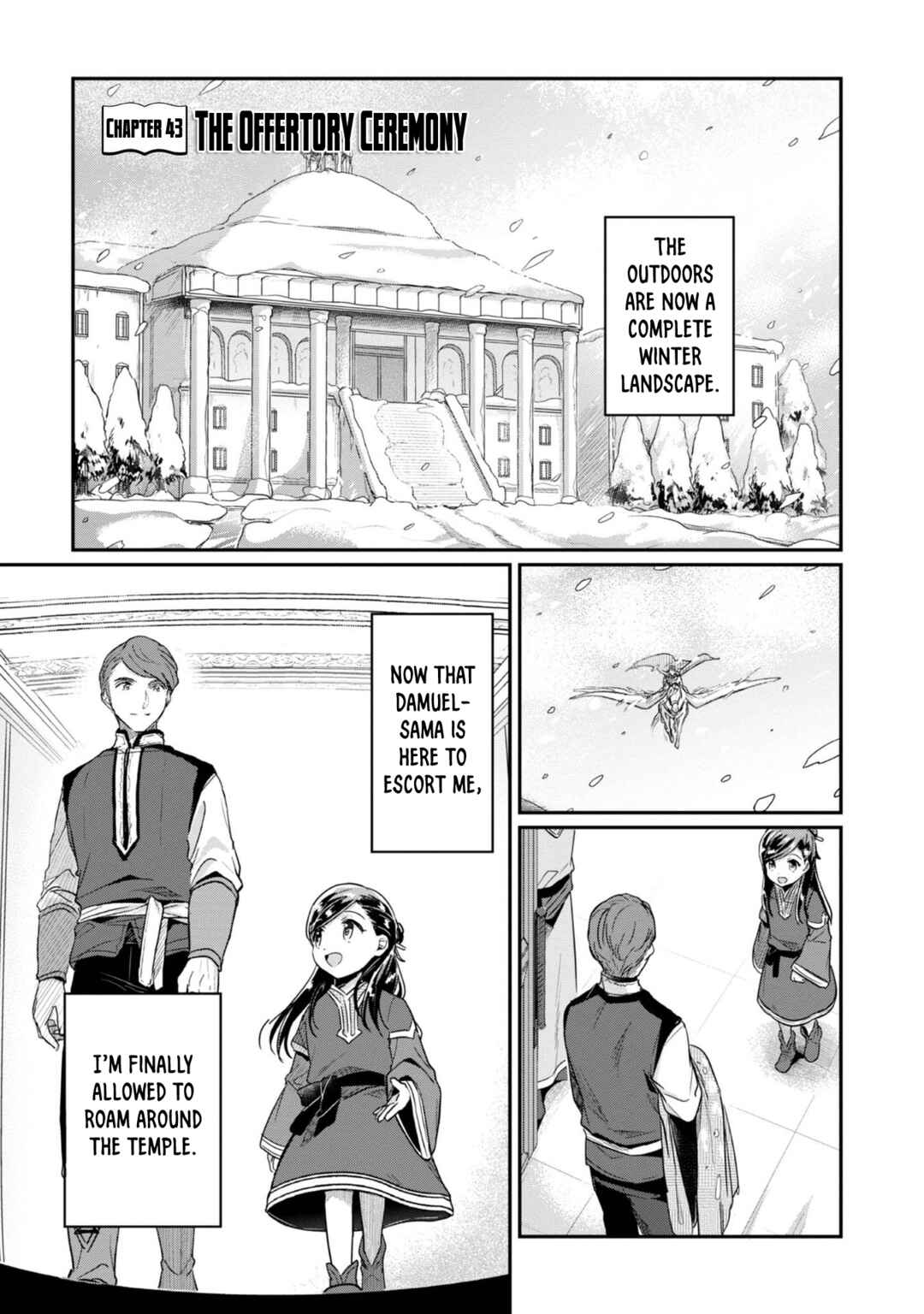 Honzuki no Gekokujou: Shisho ni Naru tame ni wa Shudan o Erandeiraremasen—Dai-2 Bu: Hon no Tamenara Miko ni Naru! Chapter 43 - Page 2