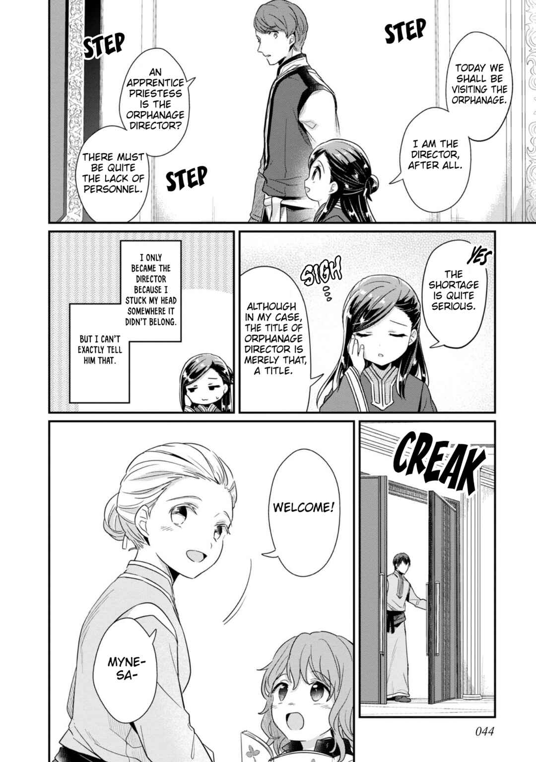 Honzuki no Gekokujou: Shisho ni Naru tame ni wa Shudan o Erandeiraremasen—Dai-2 Bu: Hon no Tamenara Miko ni Naru! Chapter 43 - Page 3