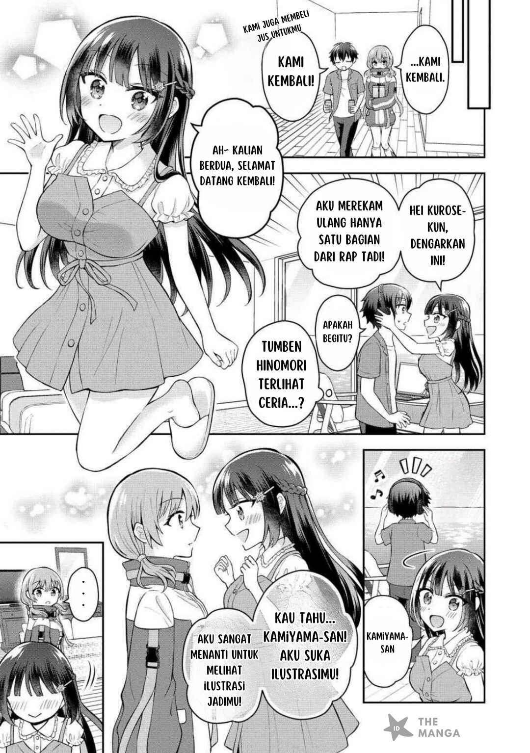 Tonari no Seki no Inkya Joshi ga Oshi Utaite Datta ~Ore no Kyoku o Uttatekure!~ Chapter 9.2 - Page 5