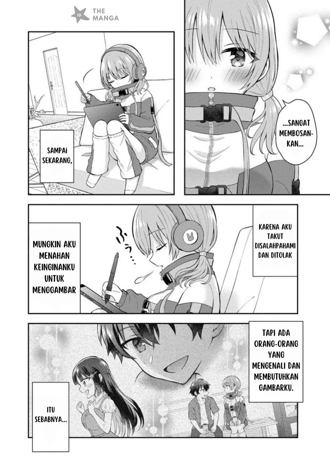Tonari no Seki no Inkya Joshi ga Oshi Utaite Datta ~Ore no Kyoku o Uttatekure!~ Chapter 9.2 - Page 6