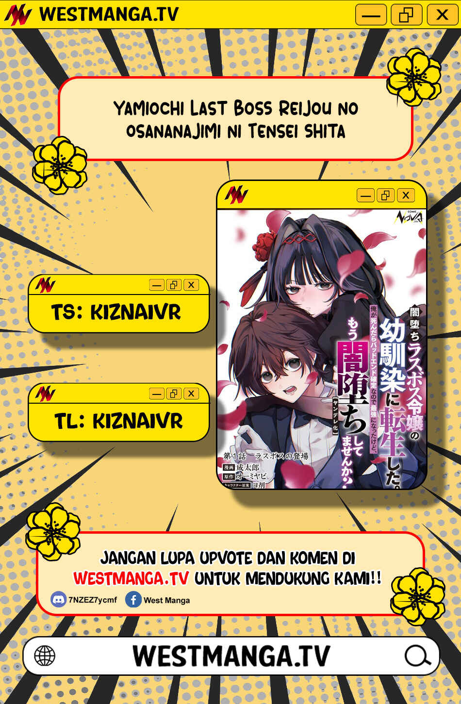 Yamiochi Last Boss Reijou no Osananajimi ni Tensei Shita. Ore ga Shindara Bad End Kakutei nanode Saikyou ni Natta kedo, Mou Yamiochi "Yandereka" Shitemasen ka? Chapter 9 - Page 1