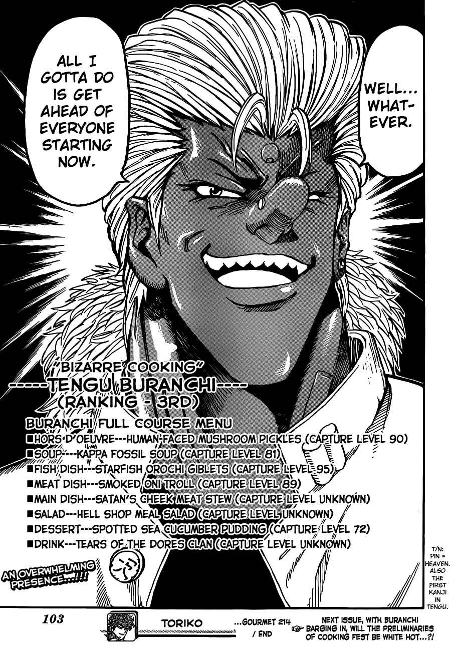 TORIKO Chapter 214 - Page 17