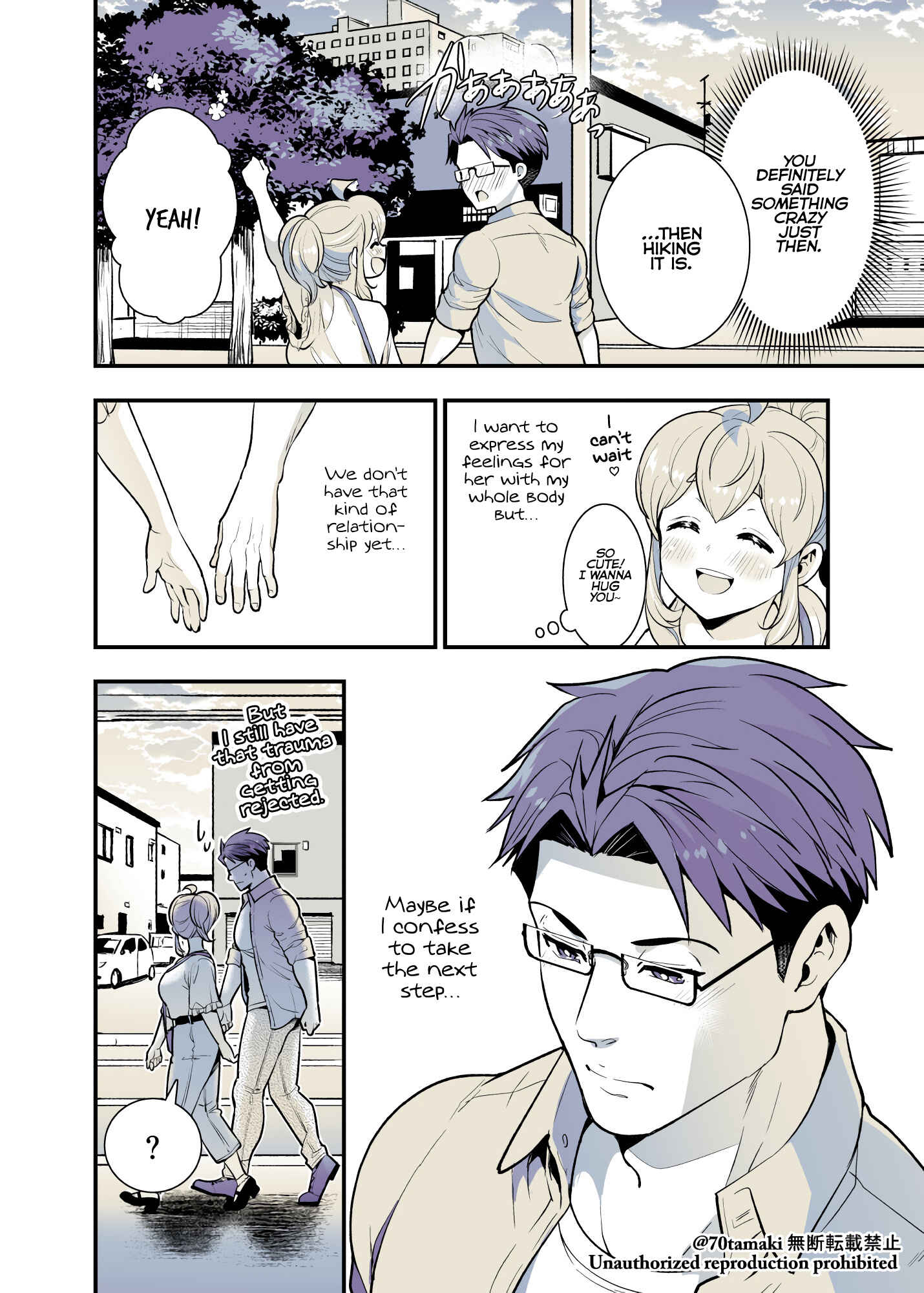 Osananajimi ga Hisabisa ni Saikai Shitara Otagai Kyonyuu ni Natteta Chapter 36 - Page 4