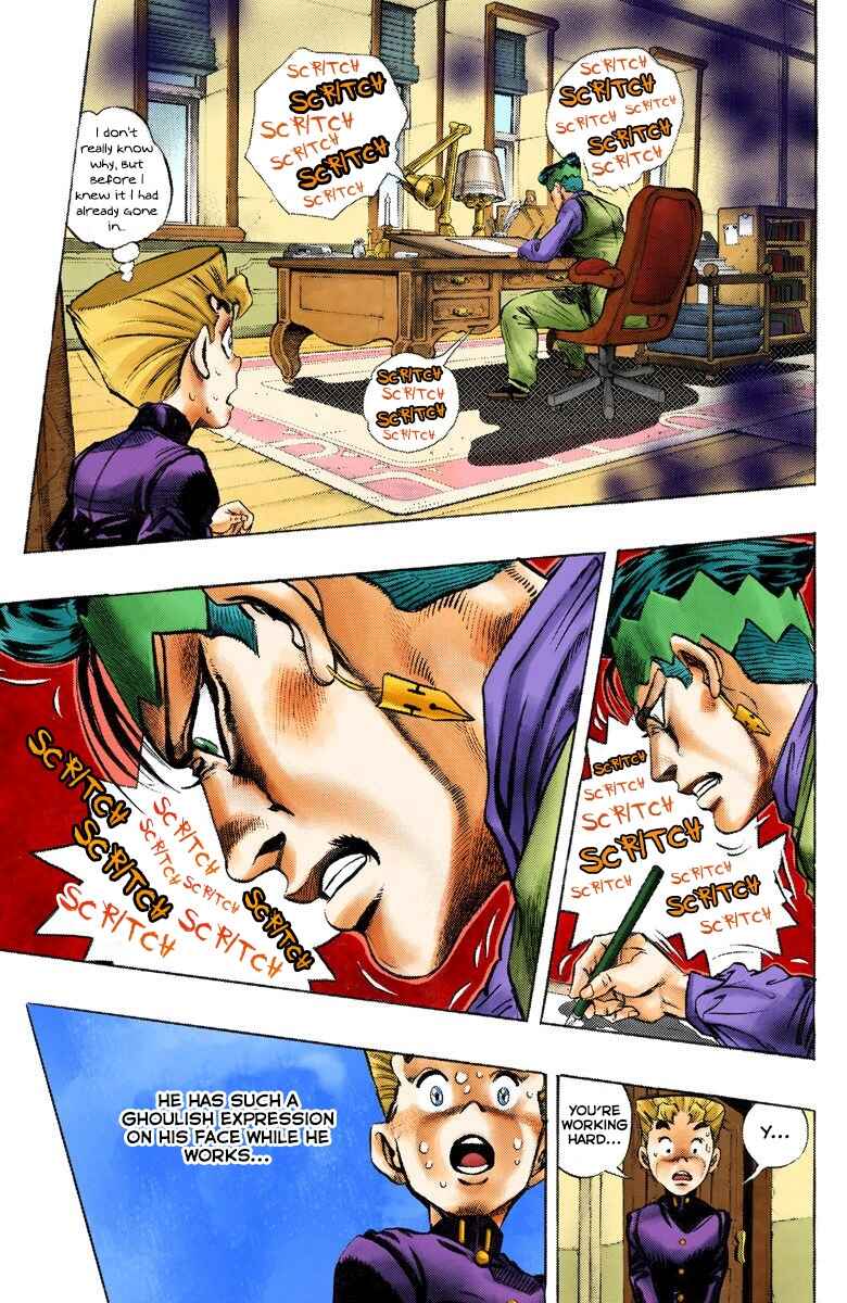 JoJo no Kimyou na Bouken: Part 4 - Diamond wa Kudakenai Color-ban Chapter 56 - Page 11