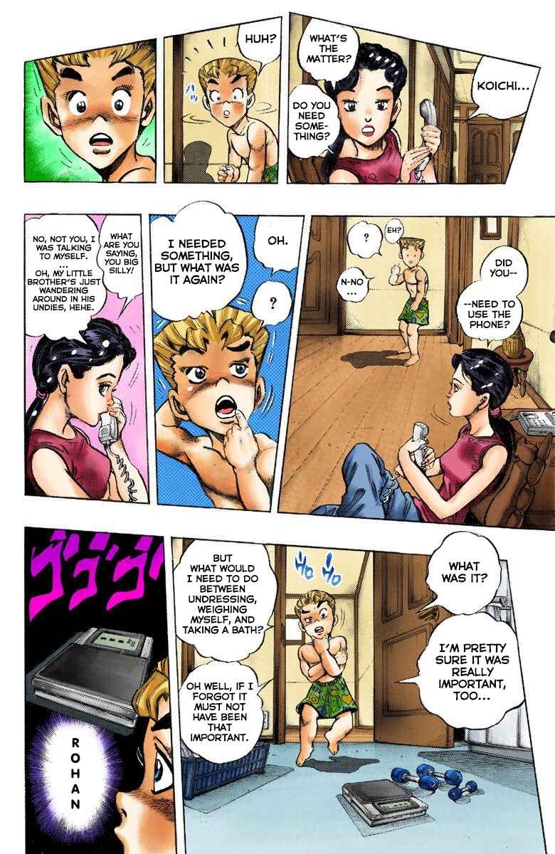JoJo no Kimyou na Bouken: Part 4 - Diamond wa Kudakenai Color-ban Chapter 56 - Page 6