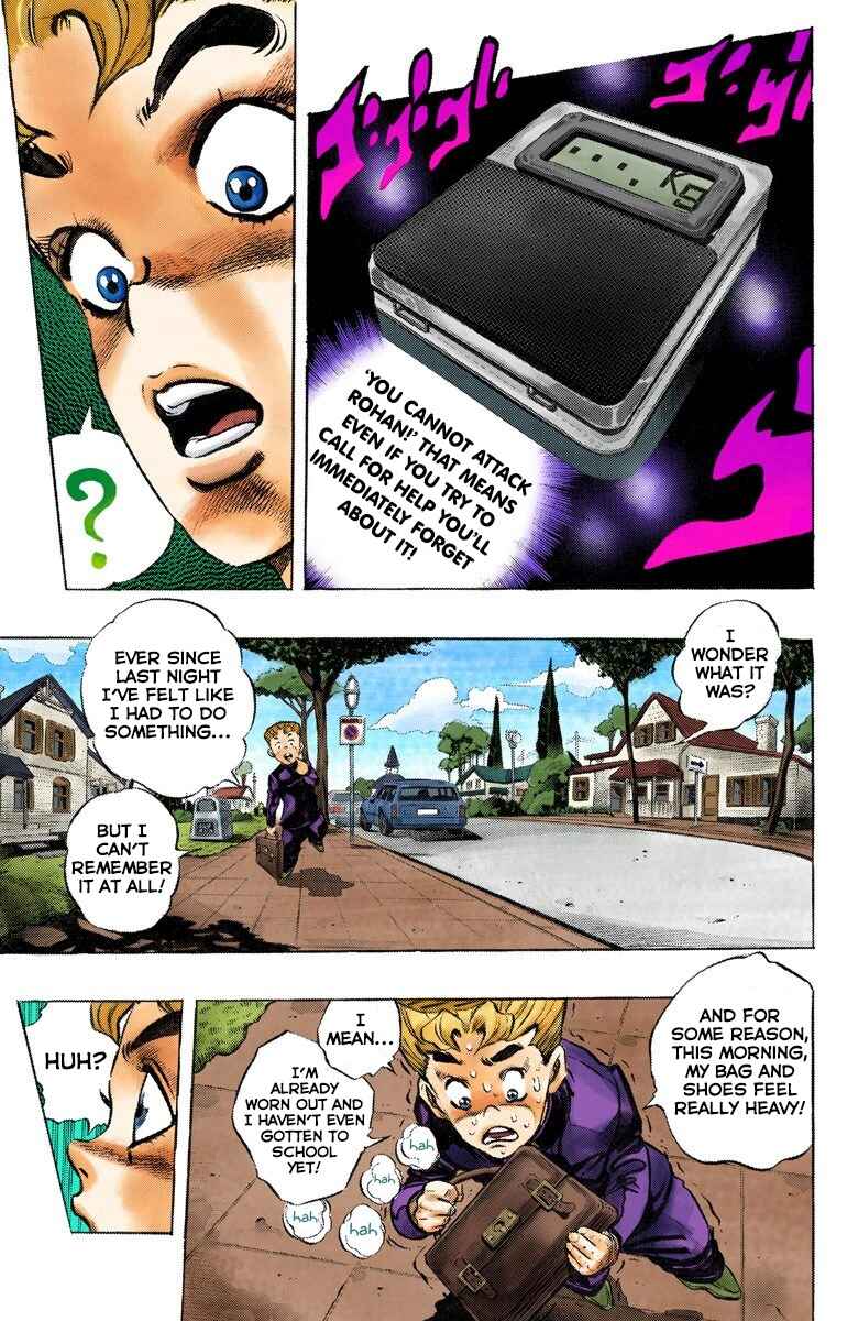 JoJo no Kimyou na Bouken: Part 4 - Diamond wa Kudakenai Color-ban Chapter 56 - Page 7