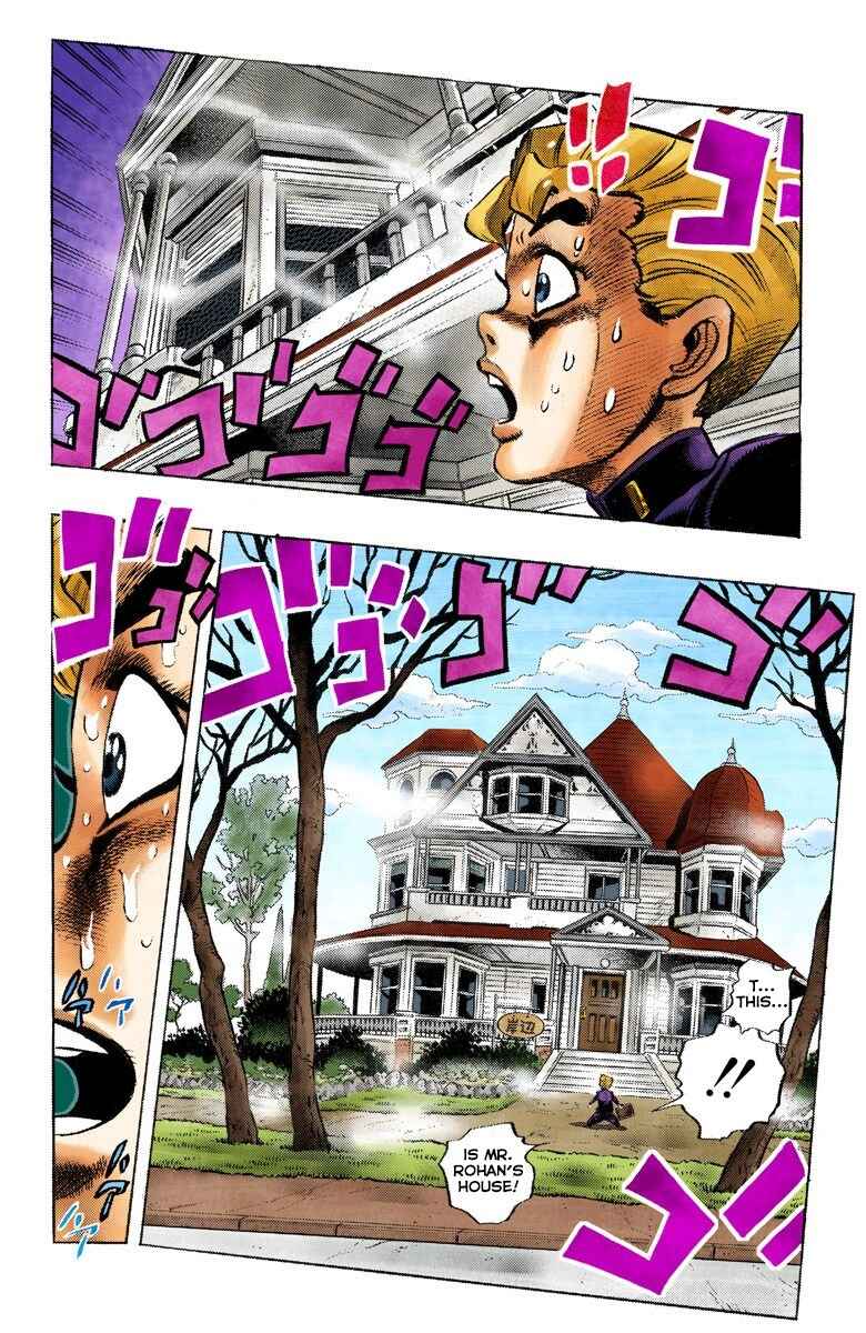JoJo no Kimyou na Bouken: Part 4 - Diamond wa Kudakenai Color-ban Chapter 56 - Page 8