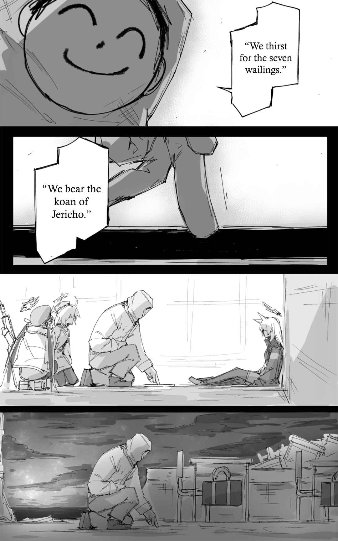 Blue Archive - Kankan's Blue Archive Logs (Doujinshi) Chapter 24 - Page 3