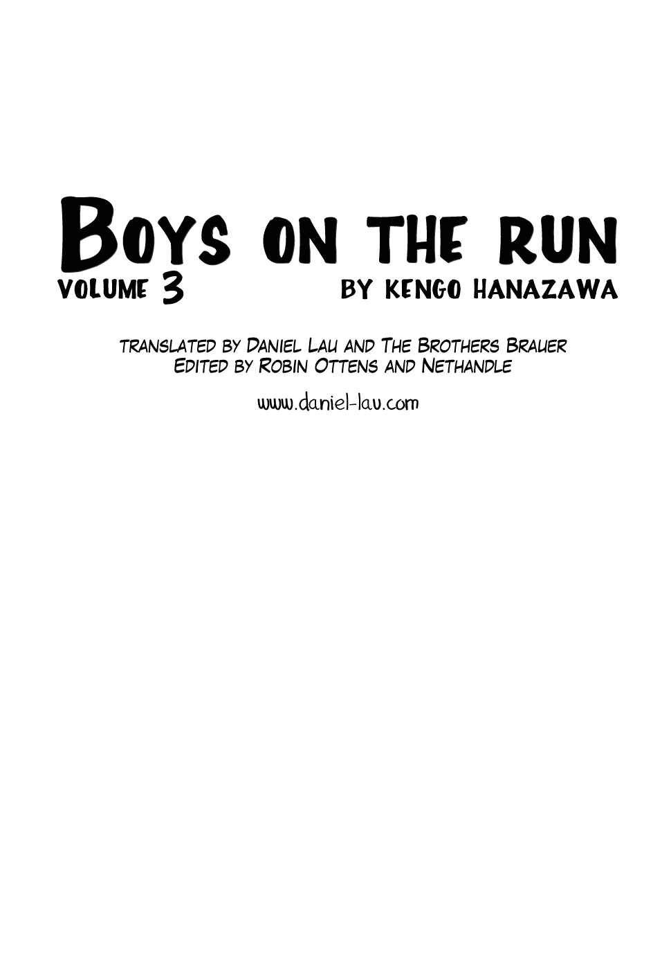 Boys on the Run Chapter 22 - Page 3