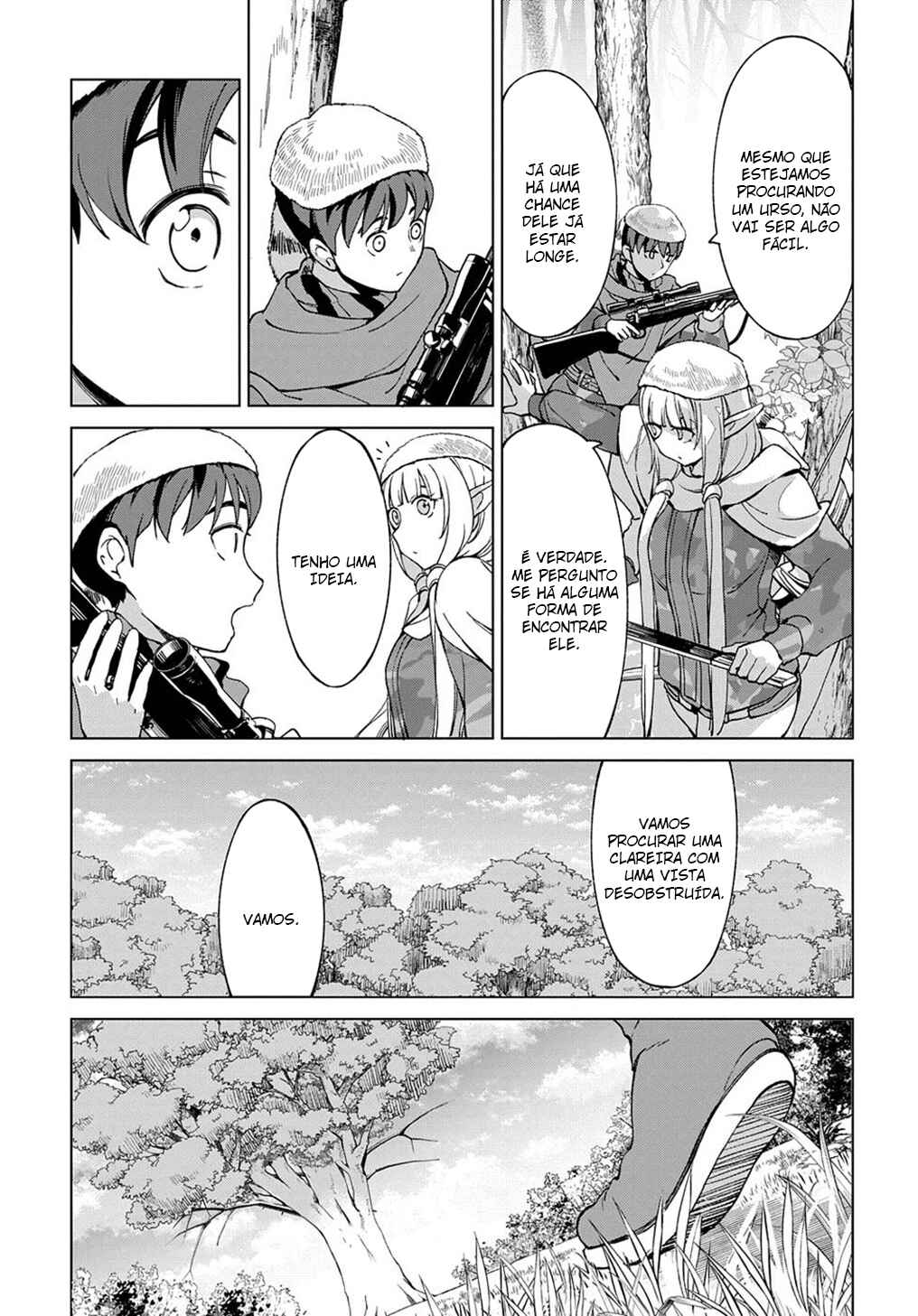 Hokkaidou no Gen'eki Hunter ga Isekai ni Hourikomarete Mita ~Elf Yome to Meguru Isekai Shuryou Life~ Chapter 12 - Page 35