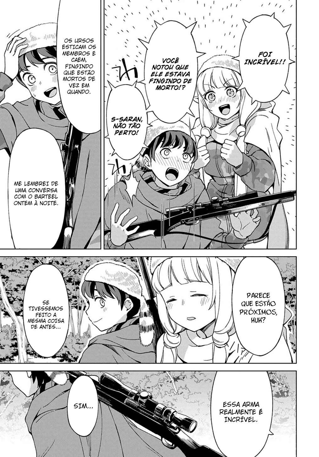 Hokkaidou no Gen'eki Hunter ga Isekai ni Hourikomarete Mita ~Elf Yome to Meguru Isekai Shuryou Life~ Chapter 12 - Page 54