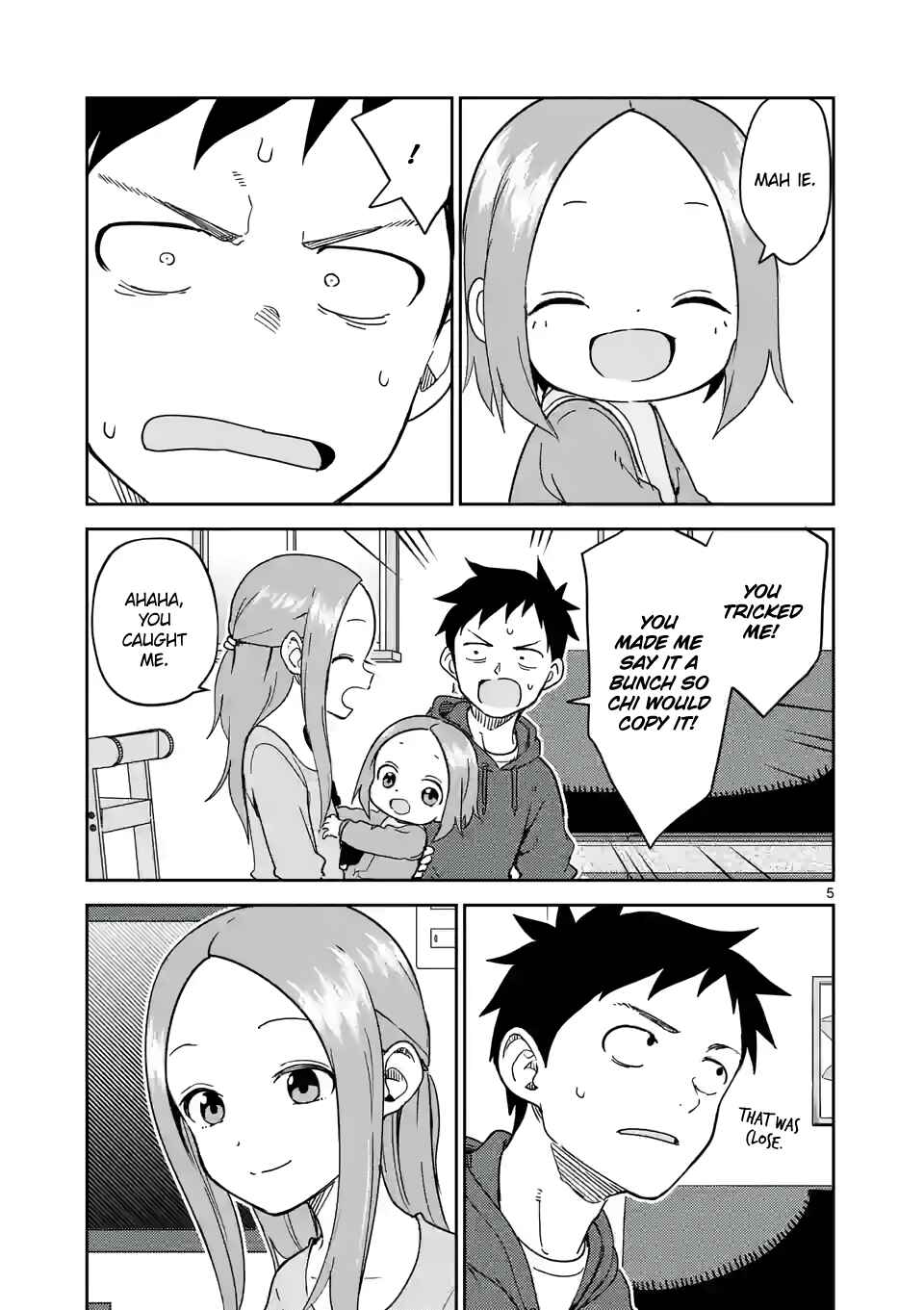 Karakai Jouzu no (Moto) Takagi-san Chapter 250 - Page 5