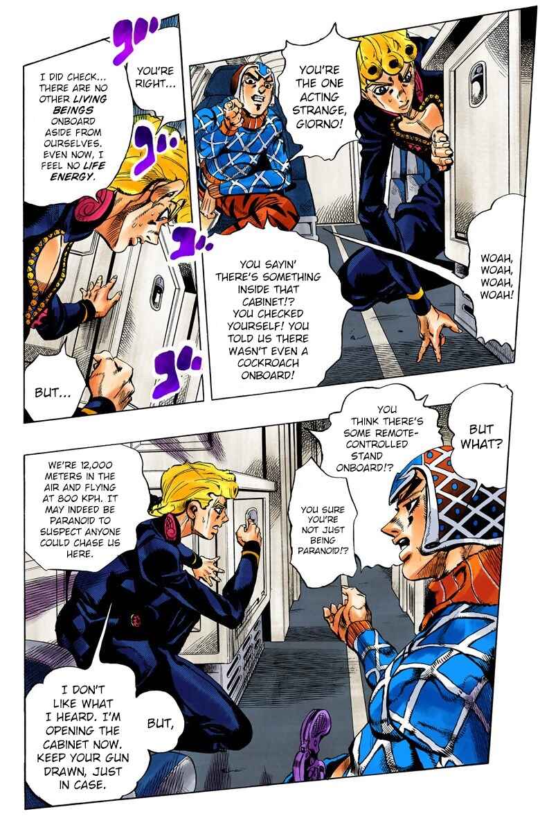 JoJo no Kimyou na Bouken: Part 5 - Ougon no Kaze Color-ban Chapter 94 - Page 13