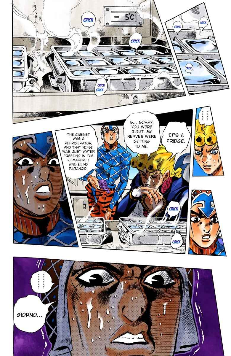 JoJo no Kimyou na Bouken: Part 5 - Ougon no Kaze Color-ban Chapter 94 - Page 15