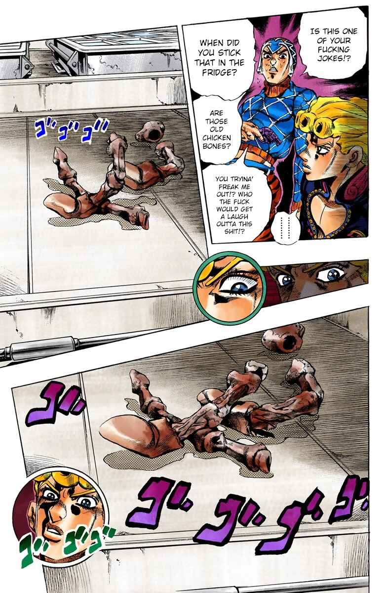 JoJo no Kimyou na Bouken: Part 5 - Ougon no Kaze Color-ban Chapter 94 - Page 16