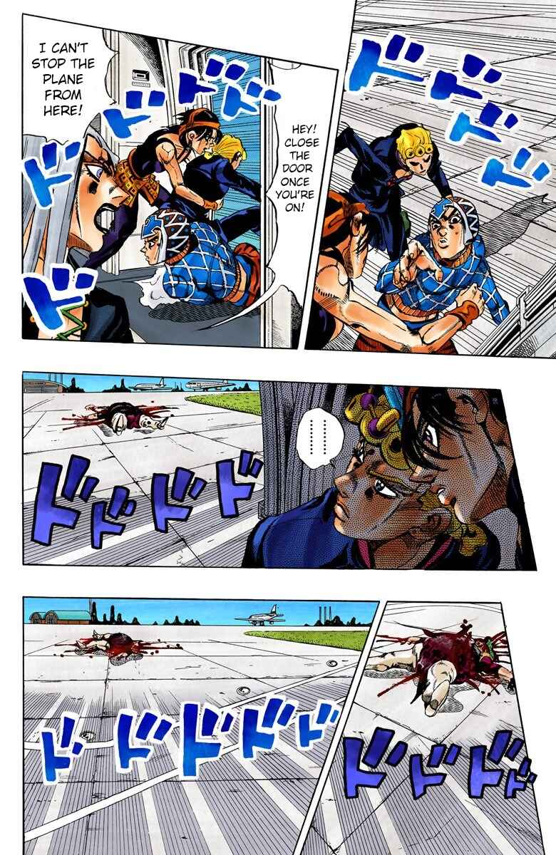 JoJo no Kimyou na Bouken: Part 5 - Ougon no Kaze Color-ban Chapter 94 - Page 6