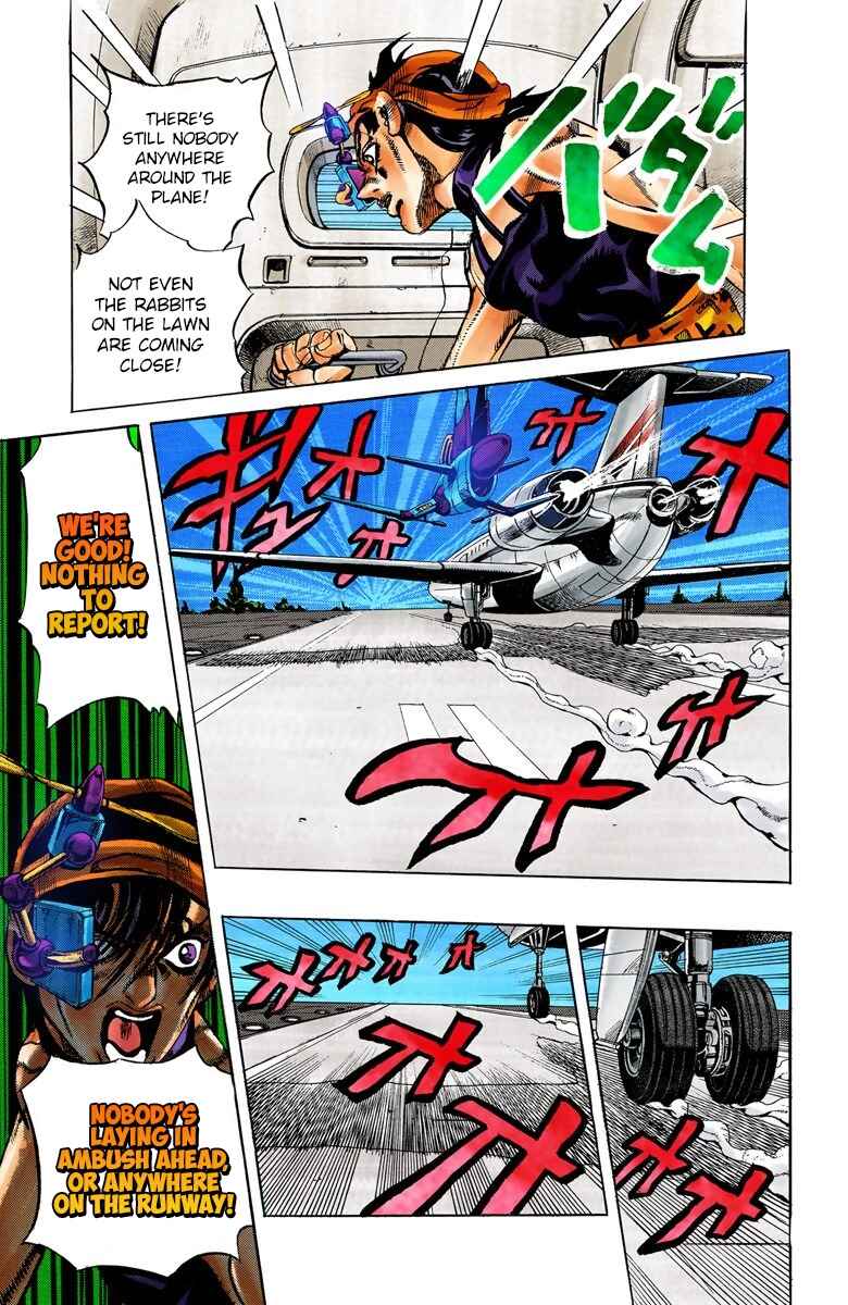 JoJo no Kimyou na Bouken: Part 5 - Ougon no Kaze Color-ban Chapter 94 - Page 7