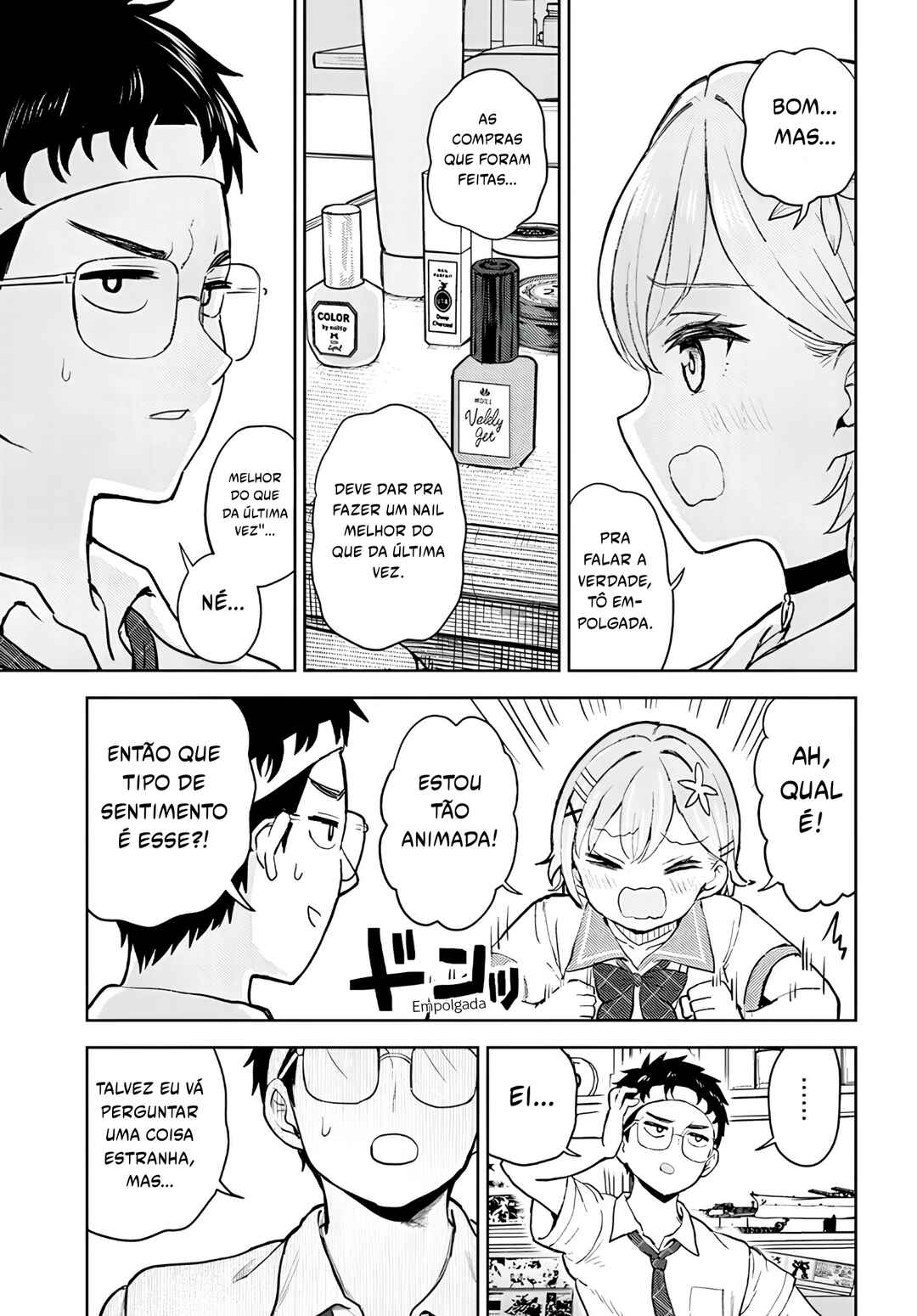 Ota x Nail ~Plamo Danshi, Gal no Tsume wo Nuru~ Chapter 4 - Page 12