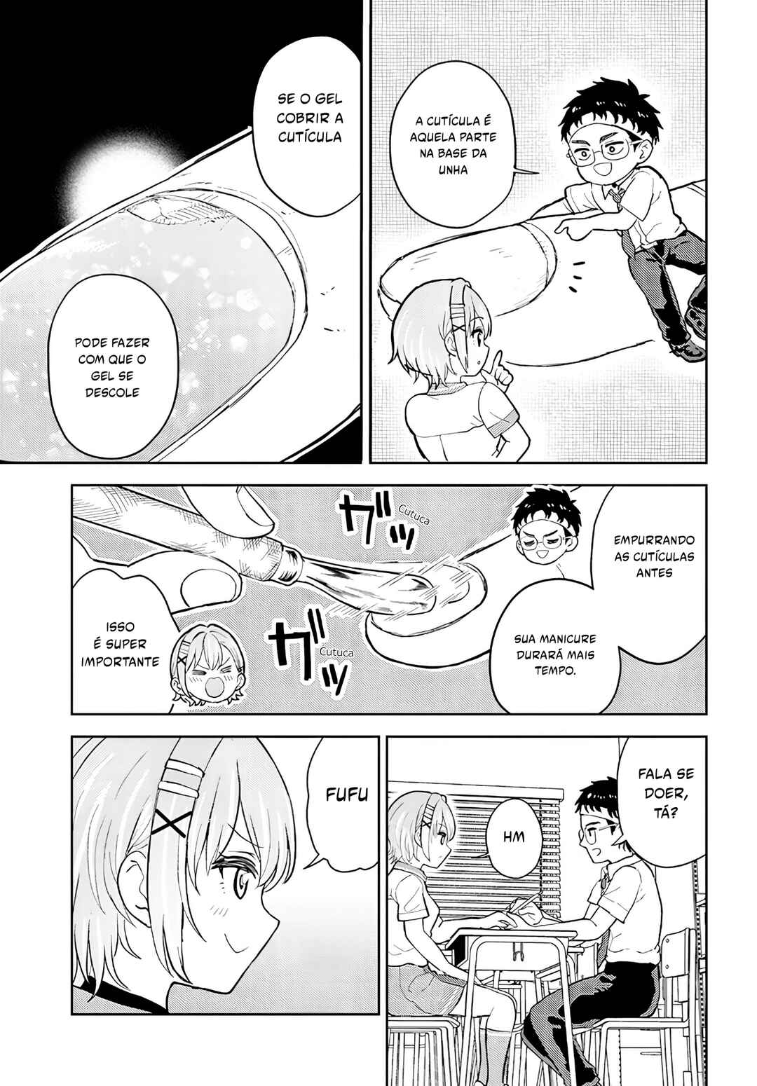 Ota x Nail ~Plamo Danshi, Gal no Tsume wo Nuru~ Chapter 4 - Page 8