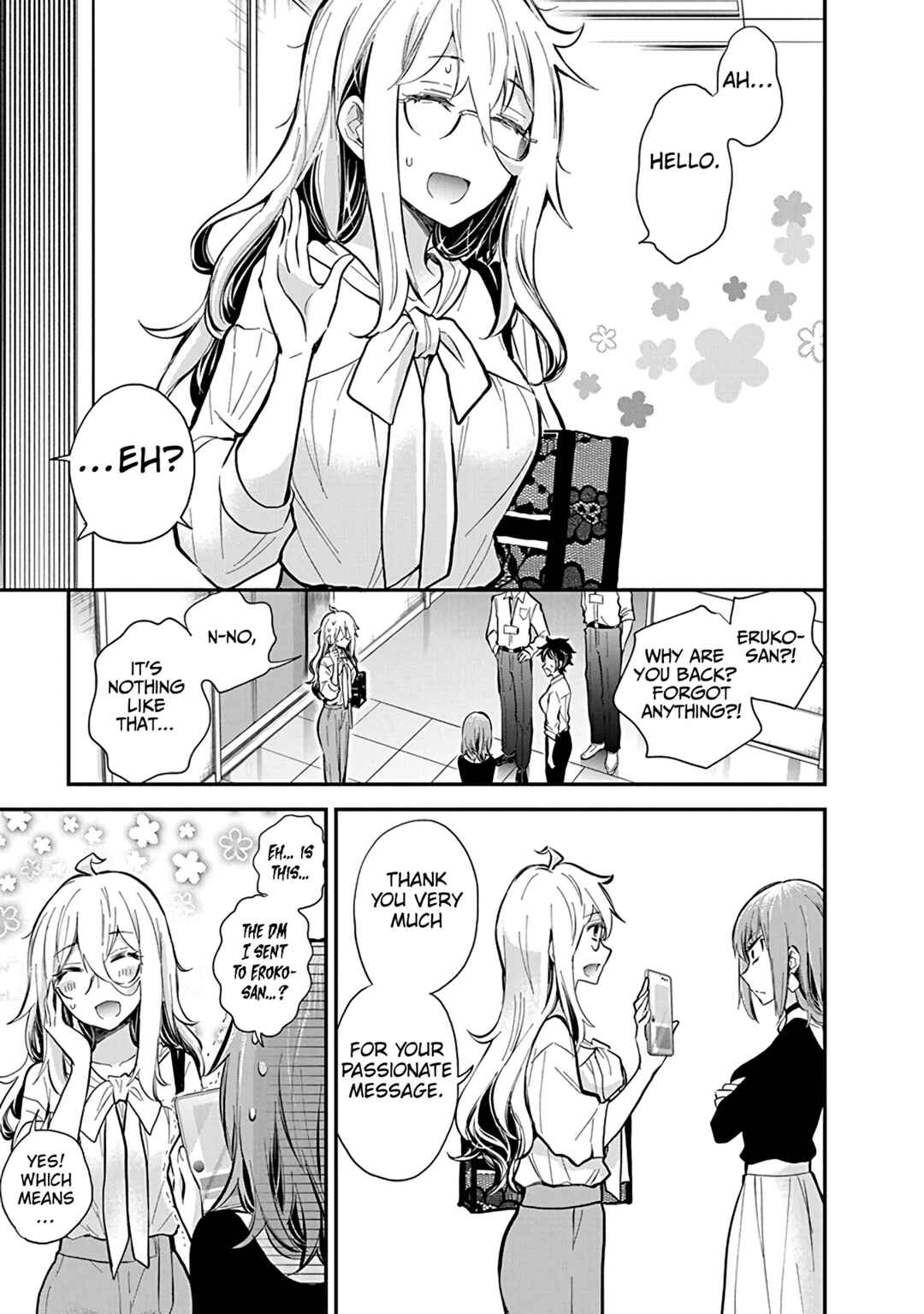 Shingeki no Eroko-san: Hen na Oneesan wa Danshi Kousei to Nakayoku Naritai Chapter 47 - Page 10