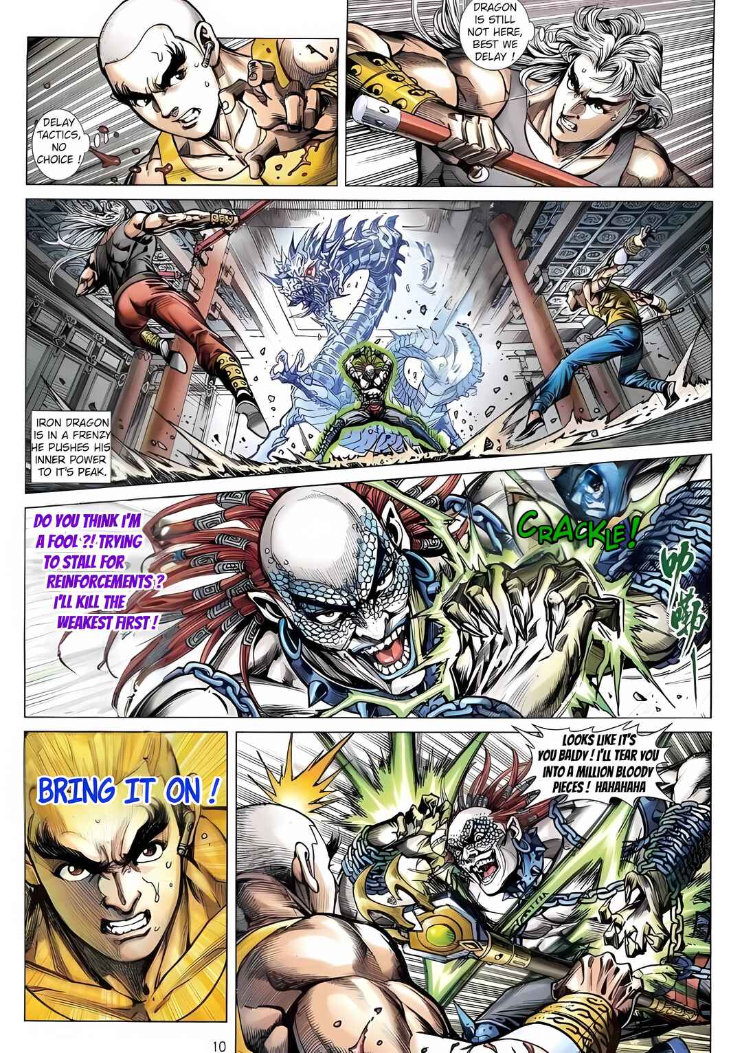 Jīn Zhù Lóng Hǔ Mén Chapter 3 - Page 10
