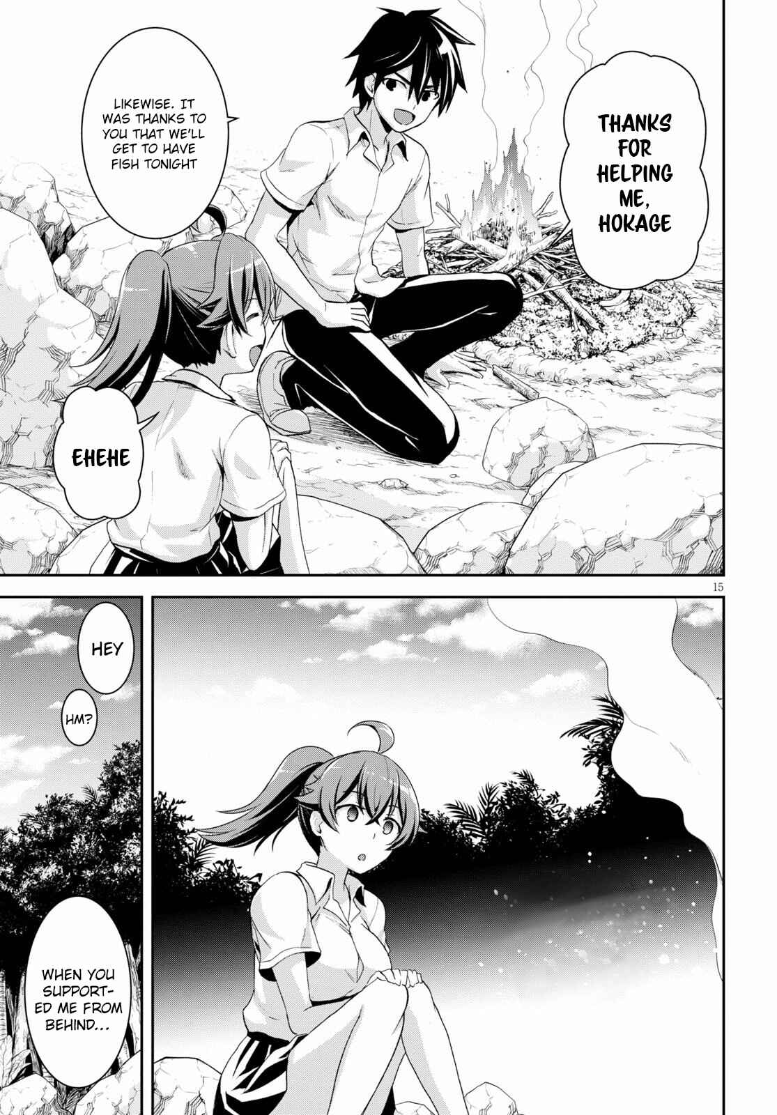 Isekai Yurutto Survival Seikatsu ~Gakkou no Minna to Isekai no Mujintou ni Tenishitakedo Ore Dake Rakushou desu~ Chapter 4 - Page 16