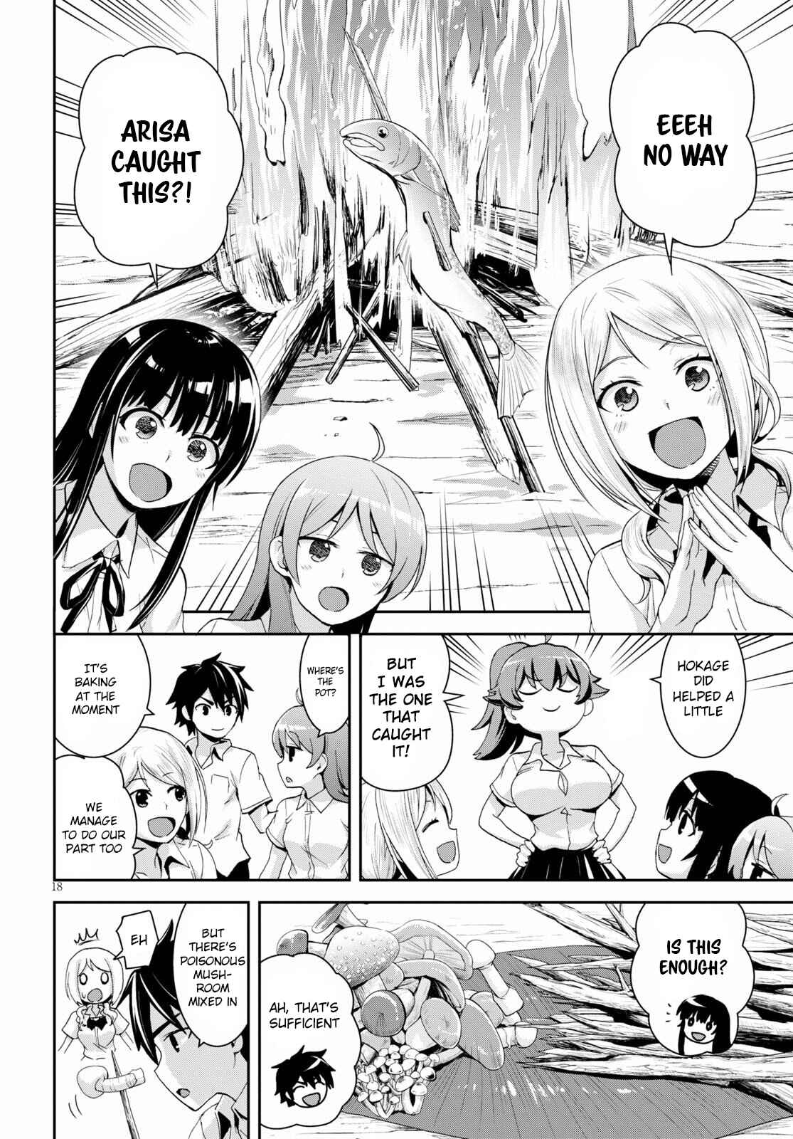 Isekai Yurutto Survival Seikatsu ~Gakkou no Minna to Isekai no Mujintou ni Tenishitakedo Ore Dake Rakushou desu~ Chapter 4 - Page 19