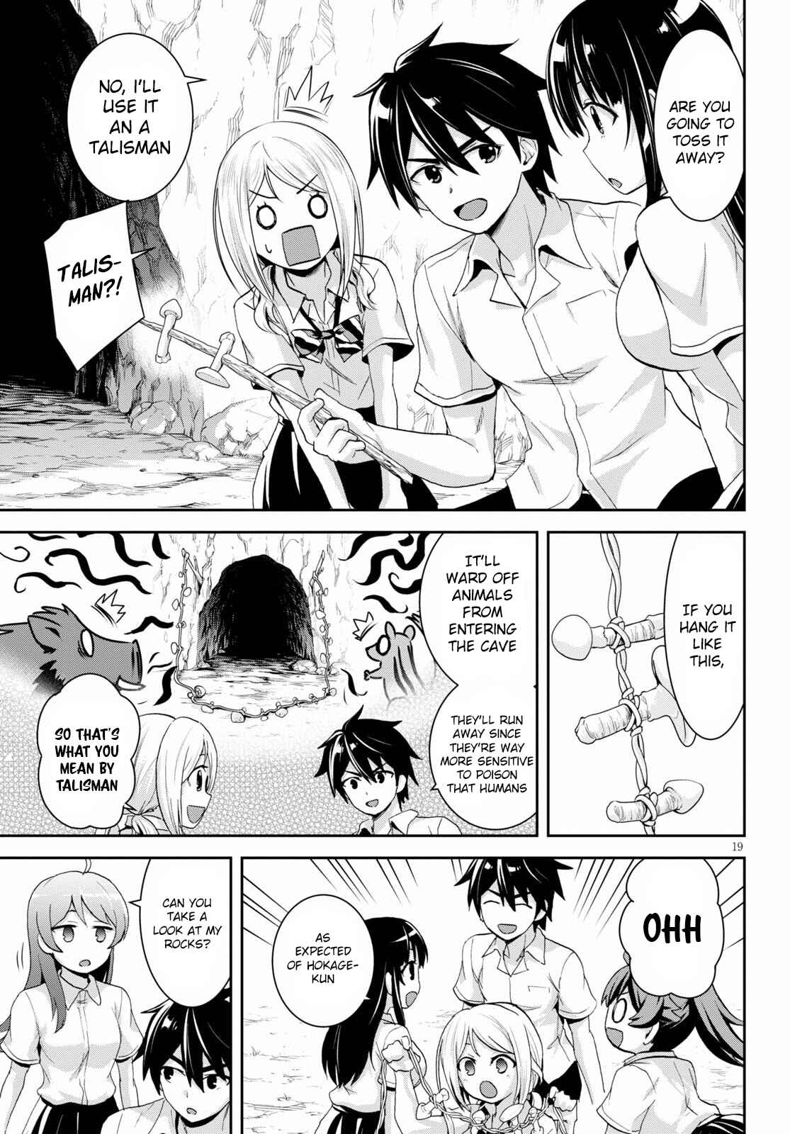 Isekai Yurutto Survival Seikatsu ~Gakkou no Minna to Isekai no Mujintou ni Tenishitakedo Ore Dake Rakushou desu~ Chapter 4 - Page 20