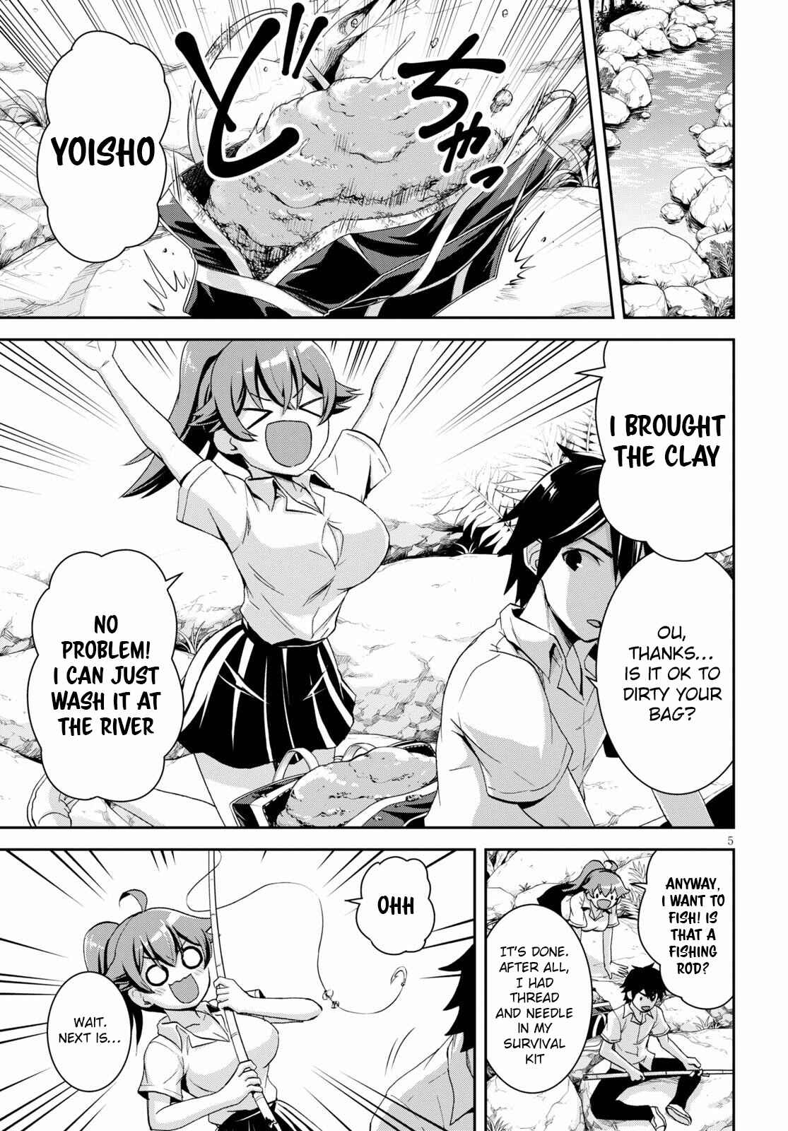 Isekai Yurutto Survival Seikatsu ~Gakkou no Minna to Isekai no Mujintou ni Tenishitakedo Ore Dake Rakushou desu~ Chapter 4 - Page 6