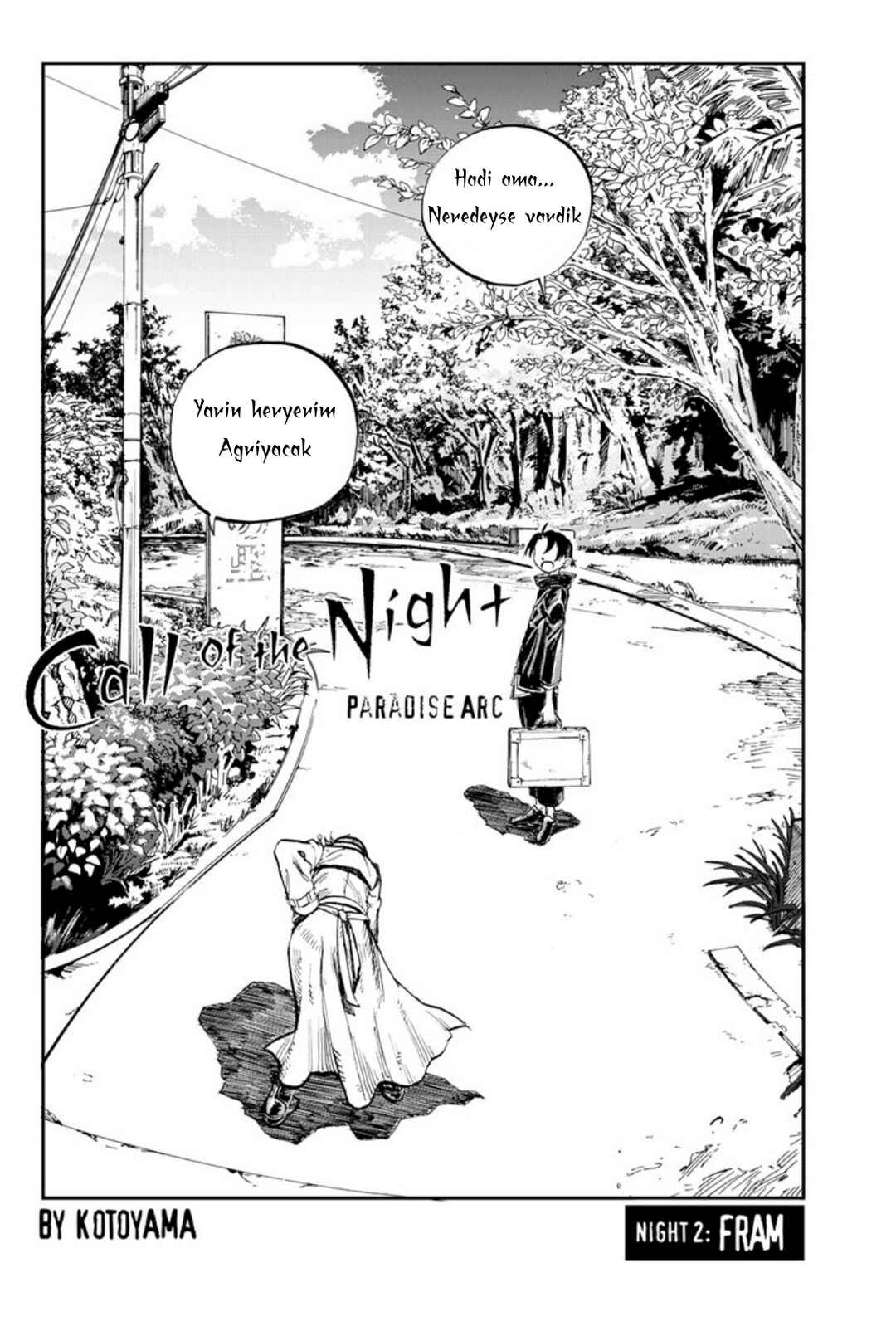 Yofukashi no Uta - Rakuen-hen Chapter 2 - Page 2