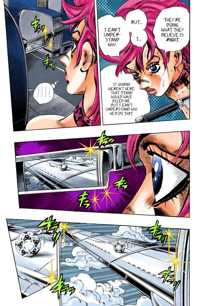 JoJo no Kimyou na Bouken: Part 5 - Ougon no Kaze Color-ban Chapter 97 - Page 10