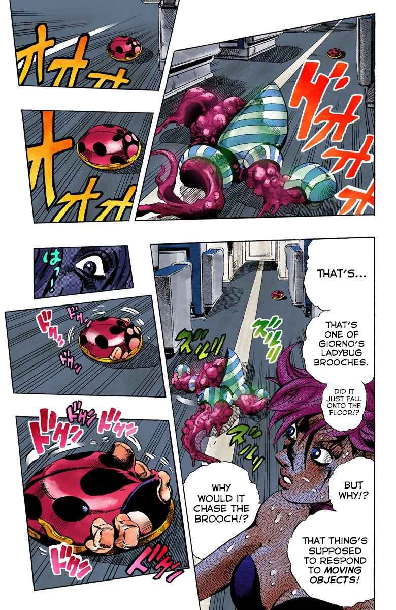 JoJo no Kimyou na Bouken: Part 5 - Ougon no Kaze Color-ban Chapter 97 - Page 18