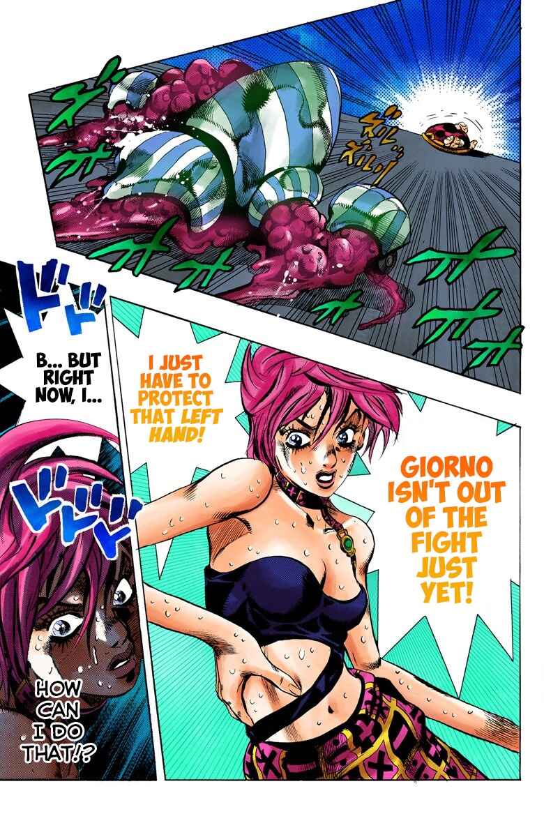 JoJo no Kimyou na Bouken: Part 5 - Ougon no Kaze Color-ban Chapter 97 - Page 20