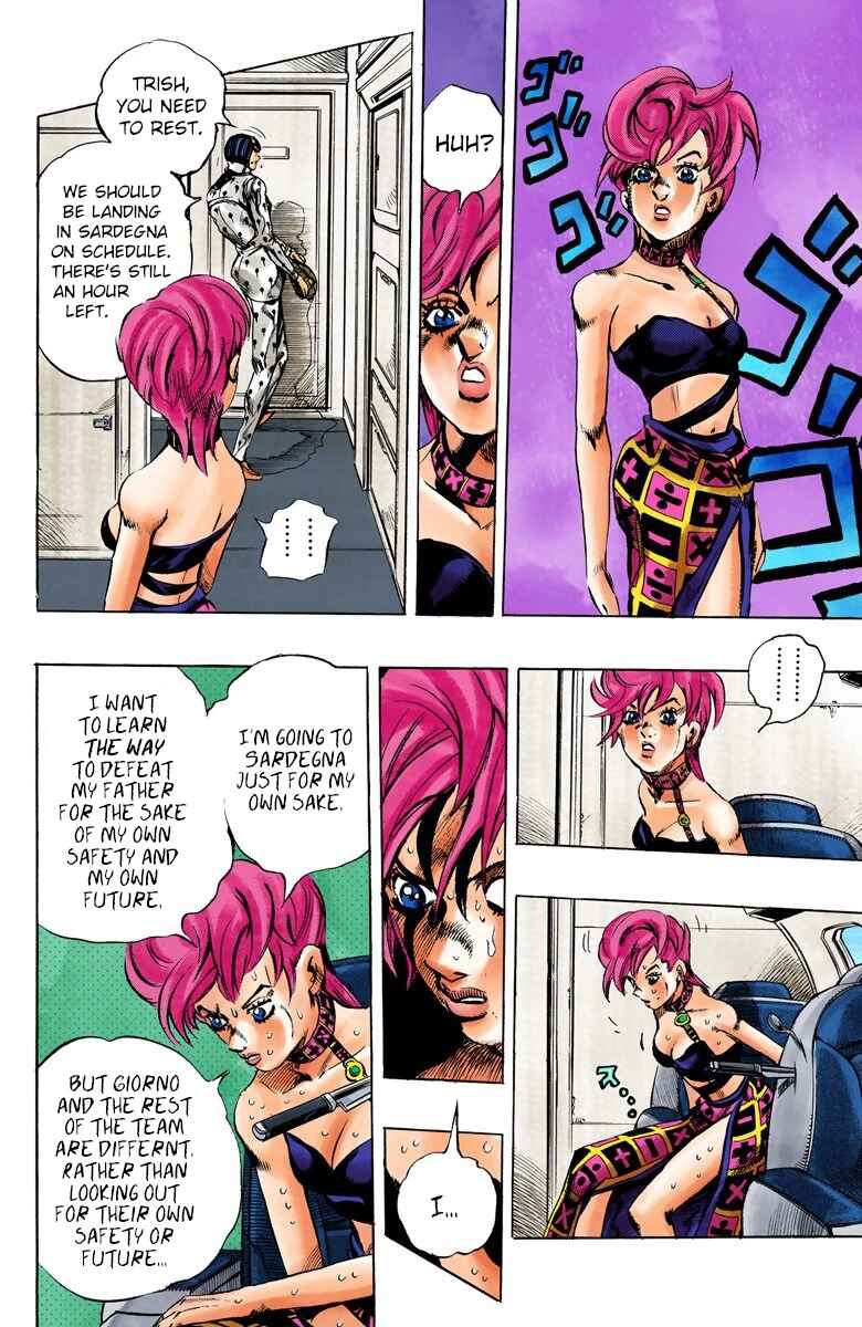JoJo no Kimyou na Bouken: Part 5 - Ougon no Kaze Color-ban Chapter 97 - Page 9