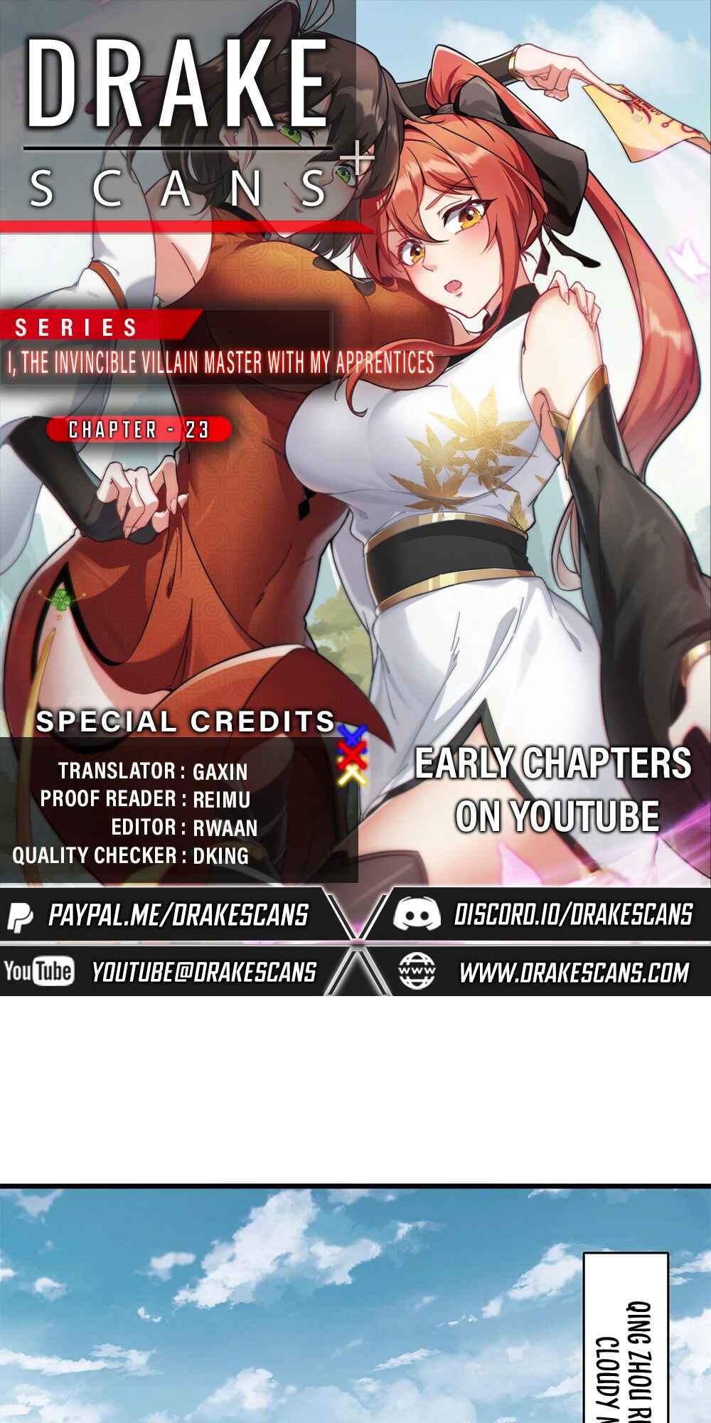 I, The Invincible Villain Master With My Apprentices Chapter 23 - Page 1