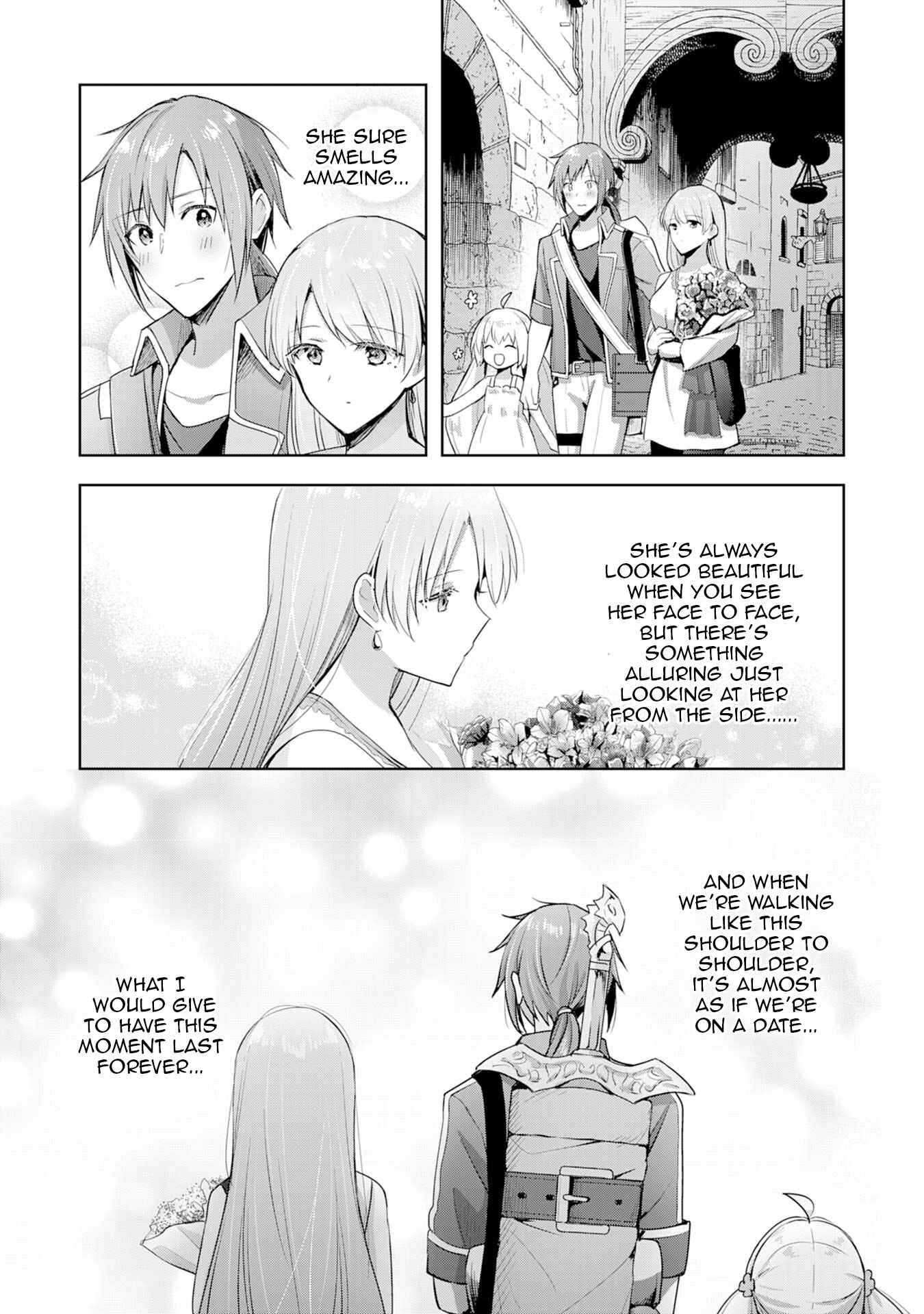 Uketsukejou ni Kokuhaku Shitakute Guild ni Kayoitsumetara Eiyuu ni Natteta Chapter 6 - Page 24