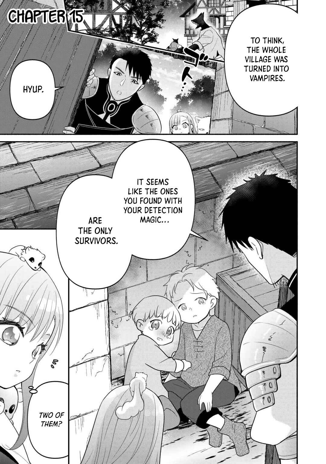 Tensei Youjo.: Shinjuu to Ouji to, Saikyou no Oji-san Youhei-dan no Naka de Ikiru Chapter 15 - Page 1