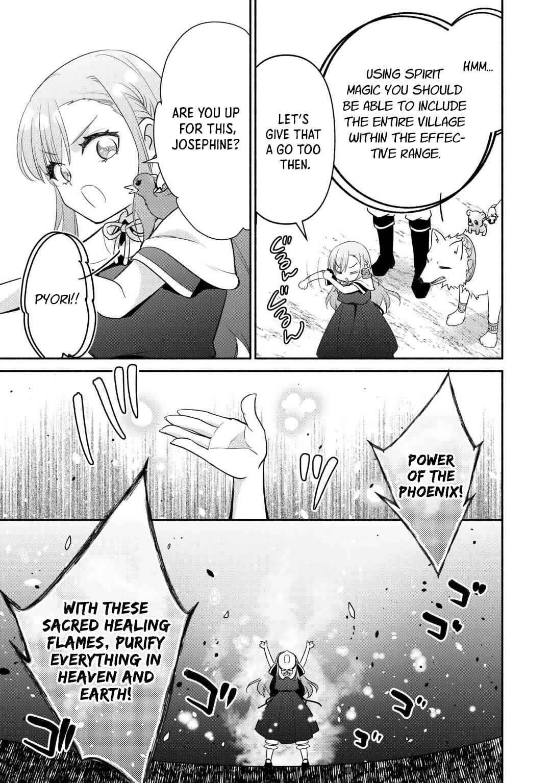 Tensei Youjo.: Shinjuu to Ouji to, Saikyou no Oji-san Youhei-dan no Naka de Ikiru Chapter 15 - Page 11